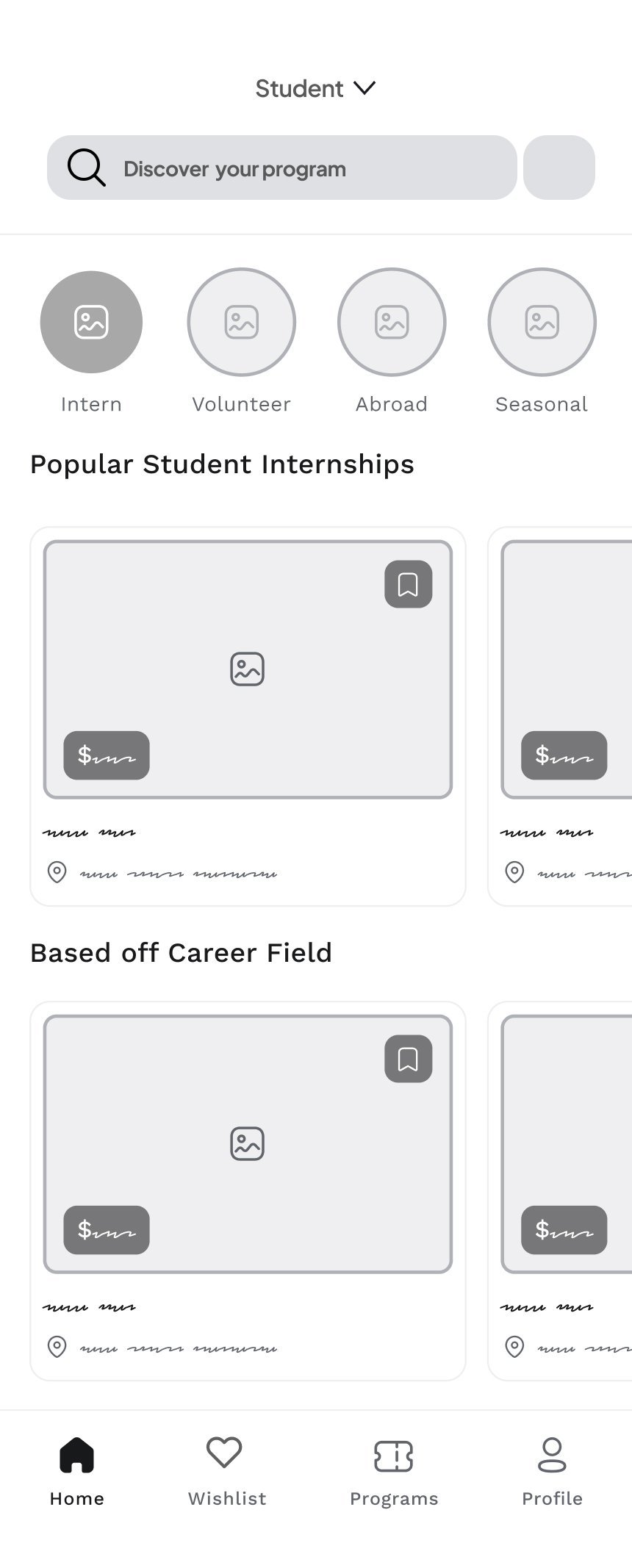 Home Page (Mobile)