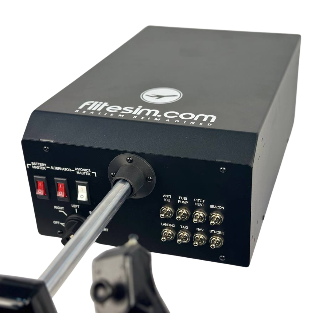 Force Feedback Rudder CLS-60 Force Feedback Yoke (NEW) - Removable Mounting Tabs — FliteSim.com