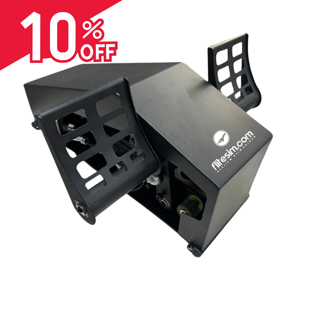 PRE-ORDER Batch #4: (50% Down Payment) CLS Force Feedback Rudder Pedals