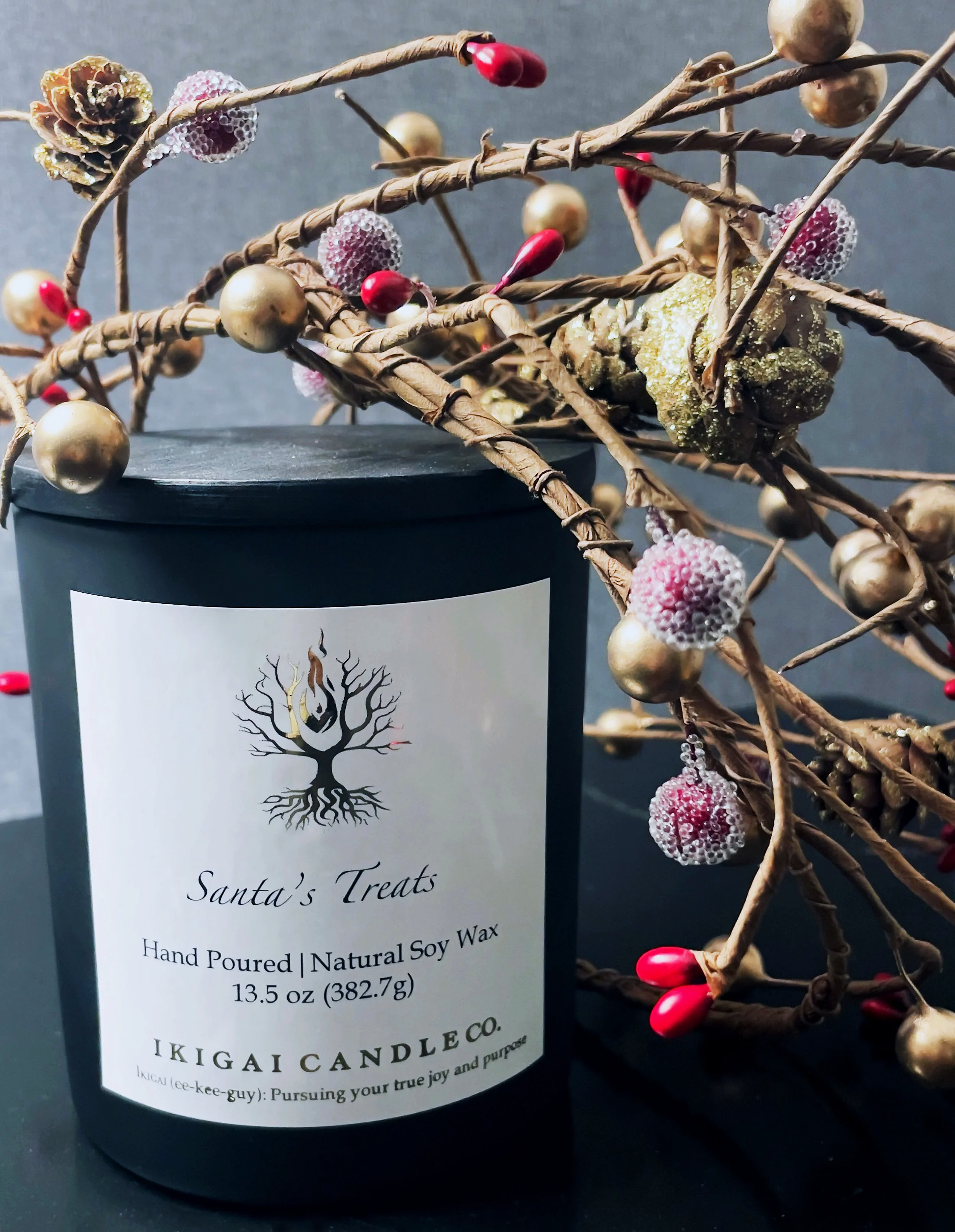 Santa's Treats Candle