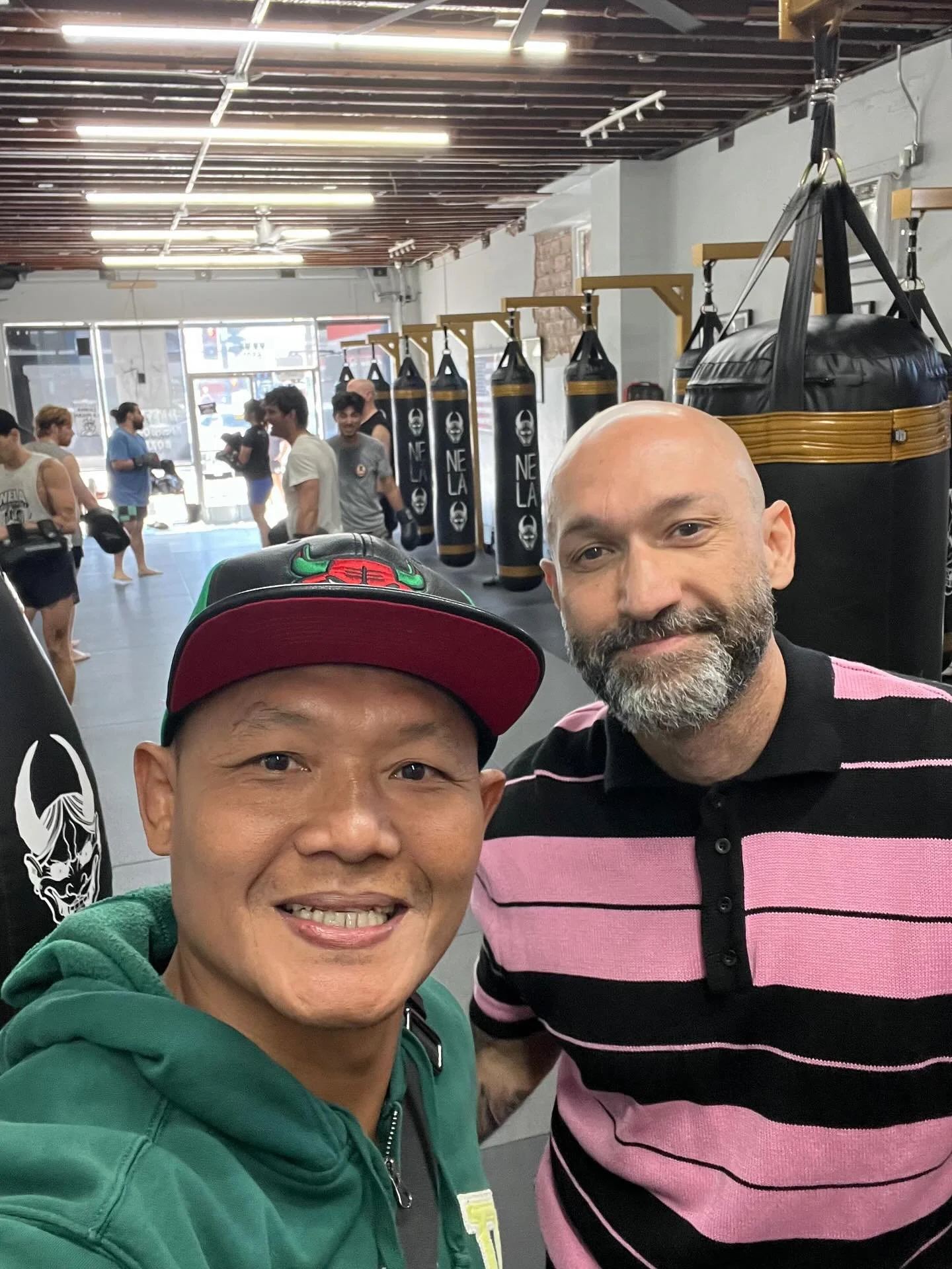 Thank you for coming bye and saying hello @saenchaithailand 🙏🏻 #muaythai #losangeles #90042