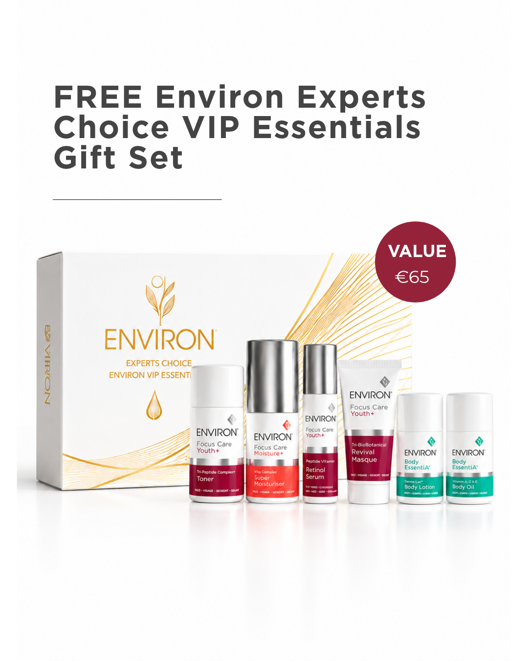 FREE Environ VIP Essentials Gift Set - Worth €65