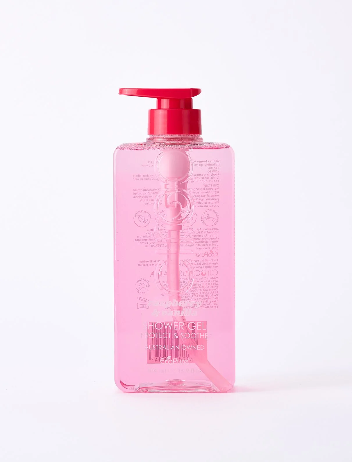 Ciroa Raspberry & Vanilla Shower Gel