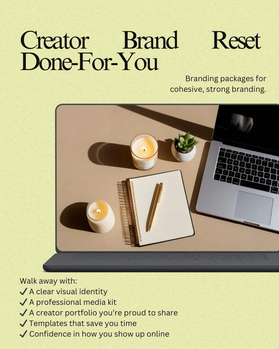 Creator Brand Reset (3 Month Payment Plan)