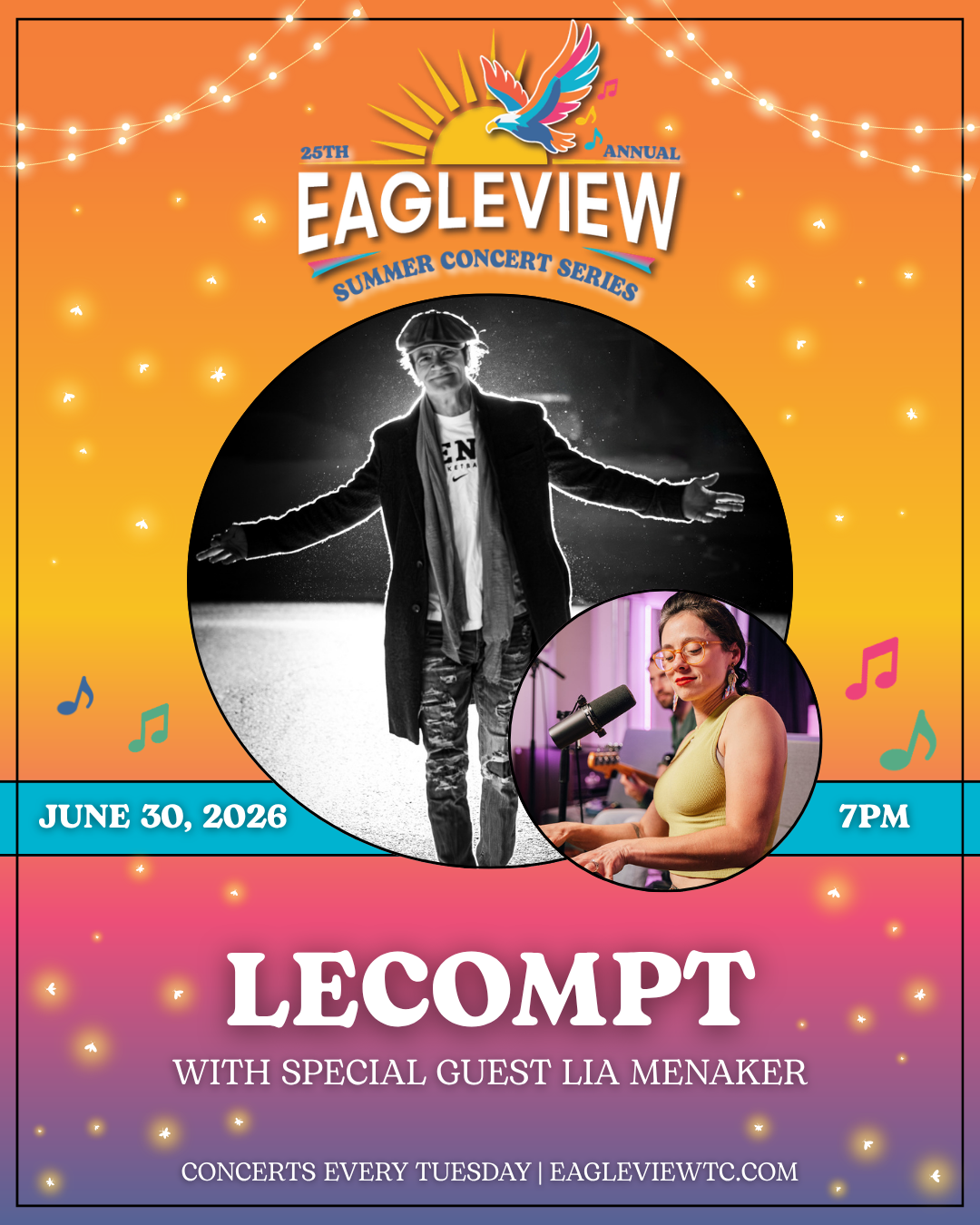 Concert: LeCompt with special guest Lia Menaker