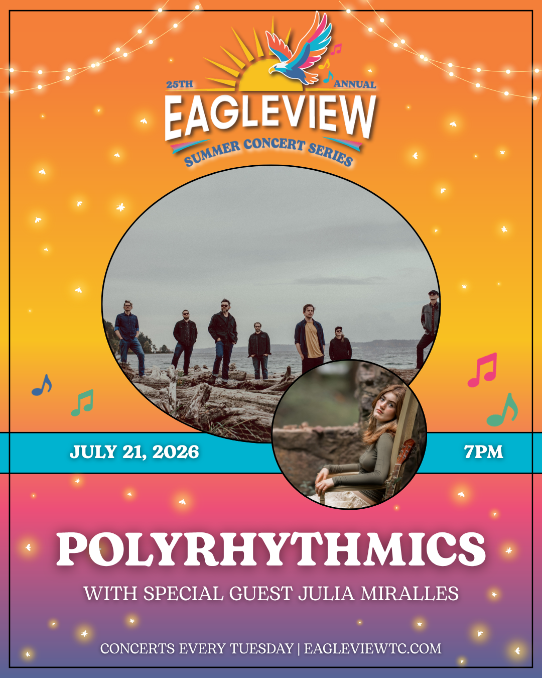 Concert: Polyrhythmics with special guest Julia Miralles
