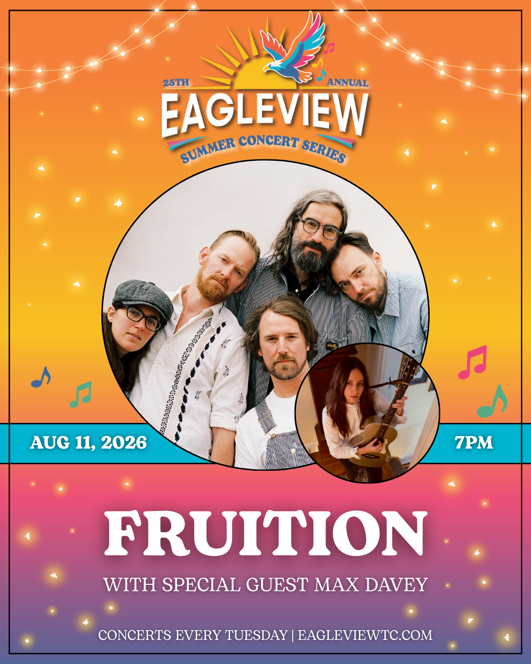 Concert: Fruition with special guest Max Davey
