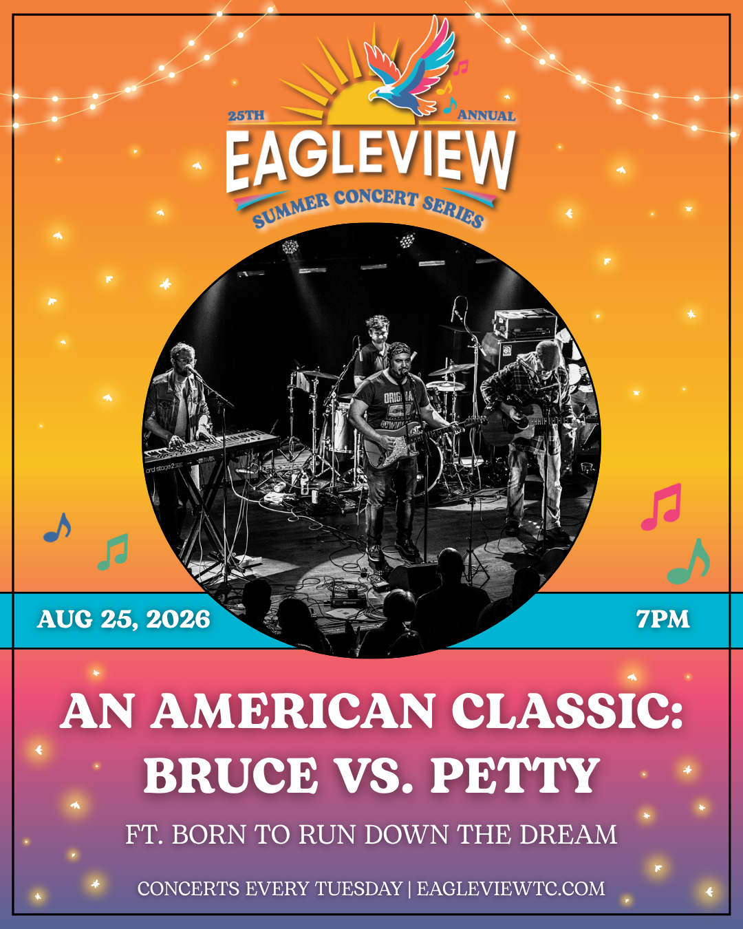 Concert: An American Classic - Bruce vs Petty ft Born to Run Down the Dream