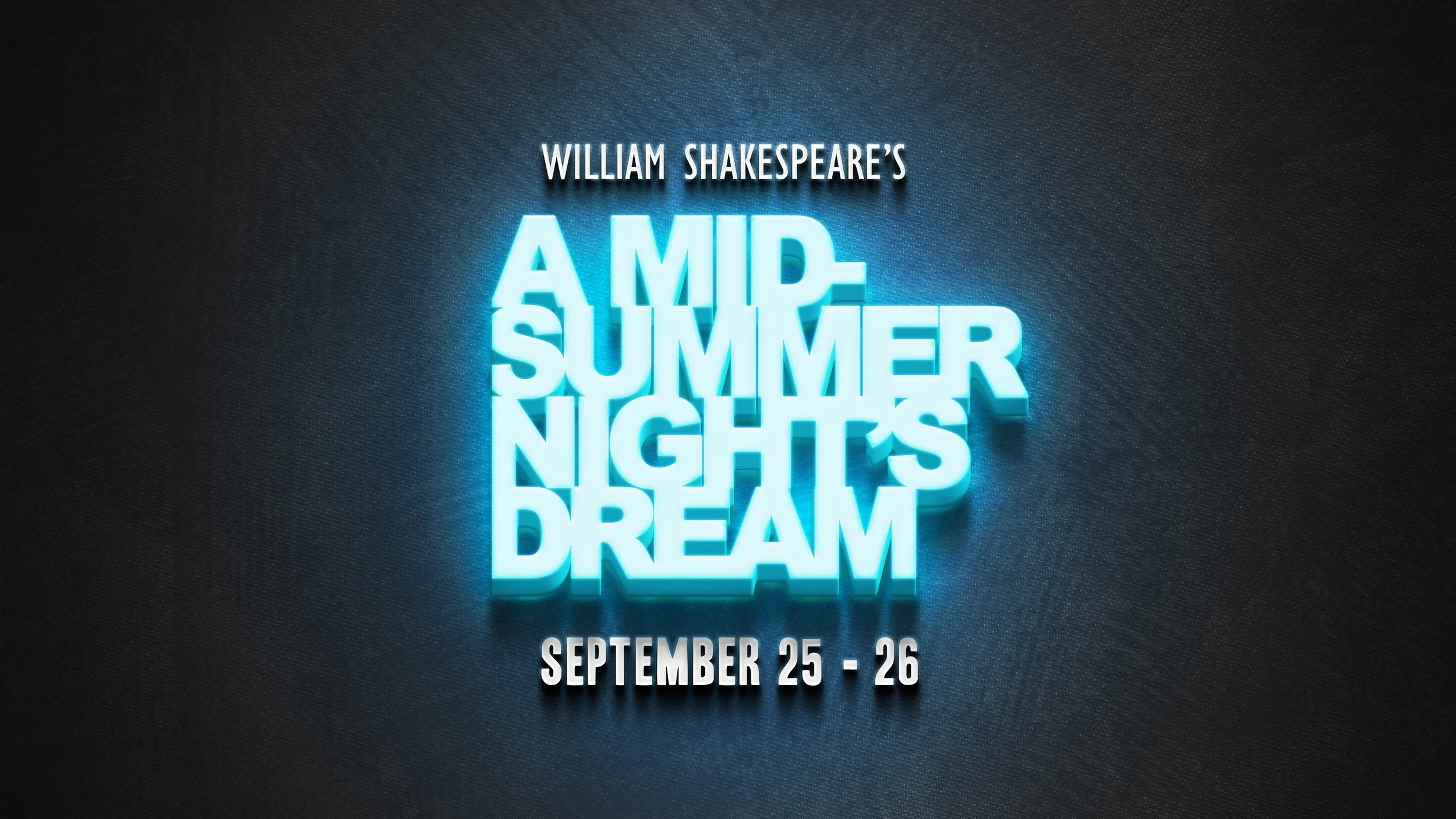 Live Theater: A Midsummer Night's Dream