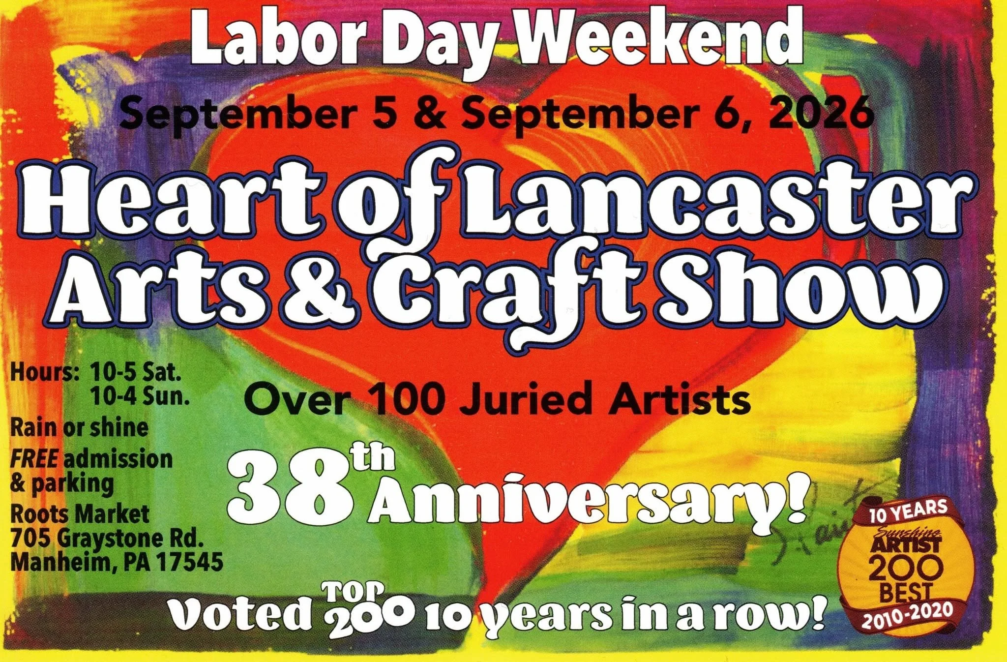 Heart of Lancaster Arts & Craft Show
