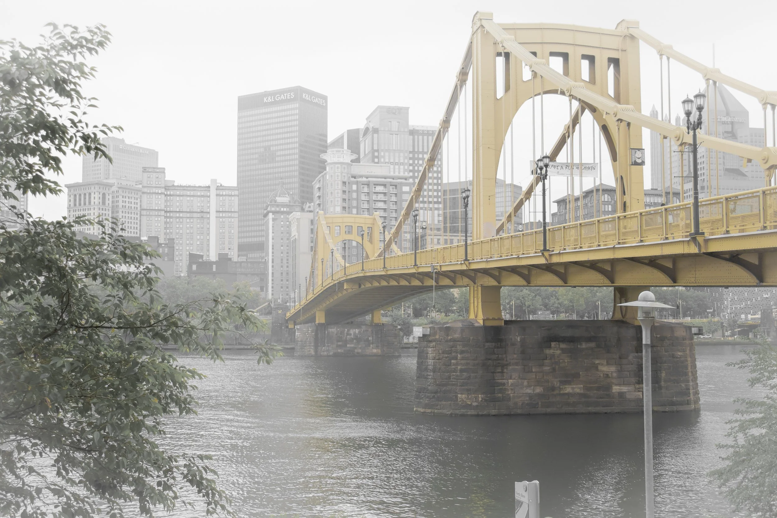 Pittsburgh Series - 7th St (Warhol) Bridge Fog.jpg