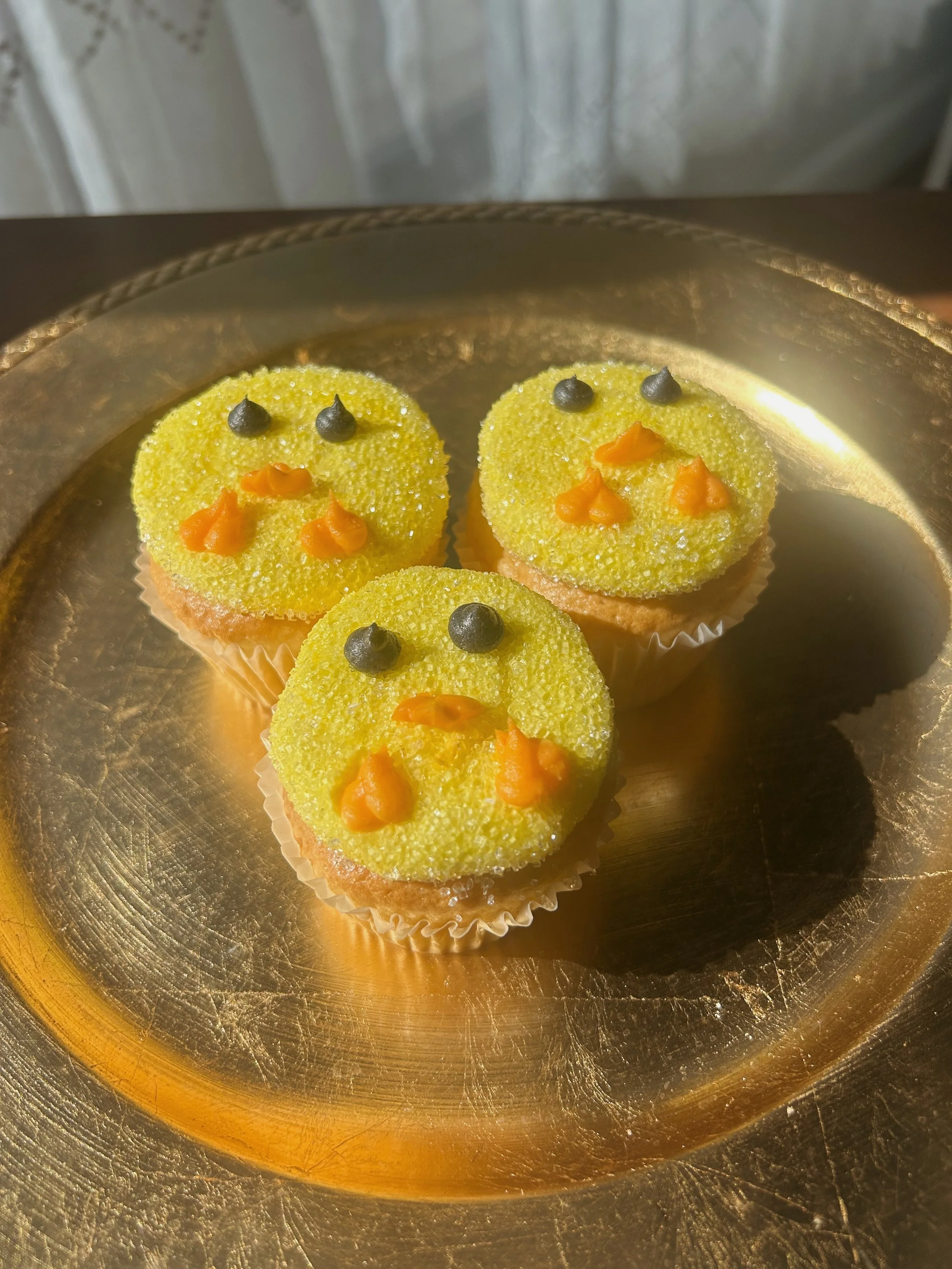 Easter Chick Cupcakes
