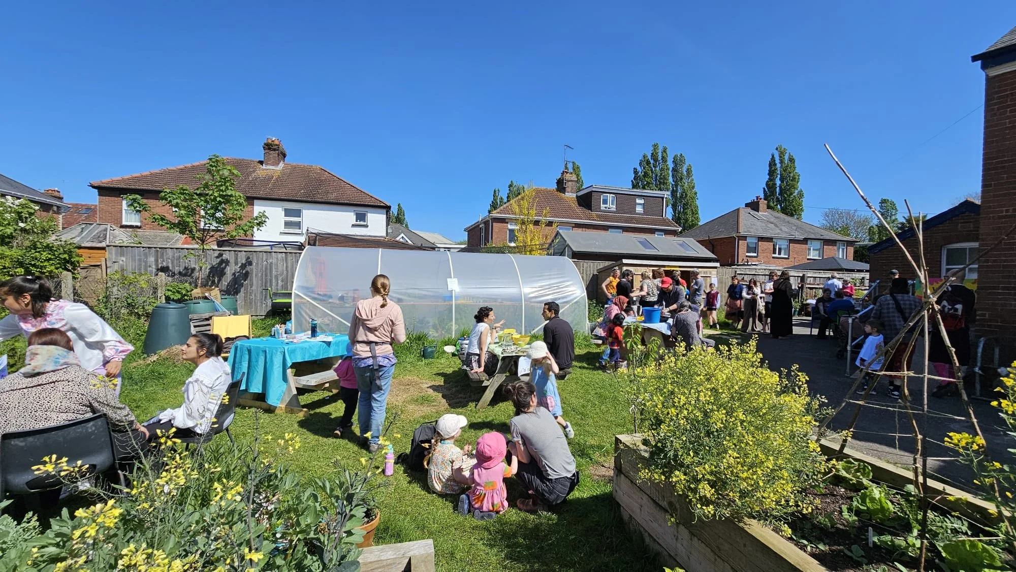 Growing a community garden and collective action