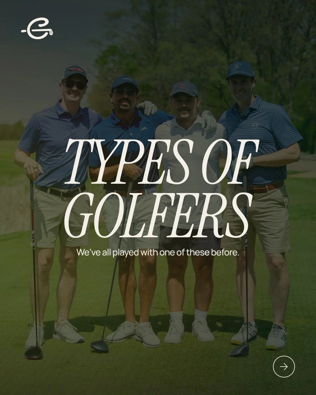 Every golf group has at least one.

Yours might have all five. Either way, OnlyGolfers will find you more players that match your vibe.

🔗 Find your people on OnlyGolfers app - link in bio