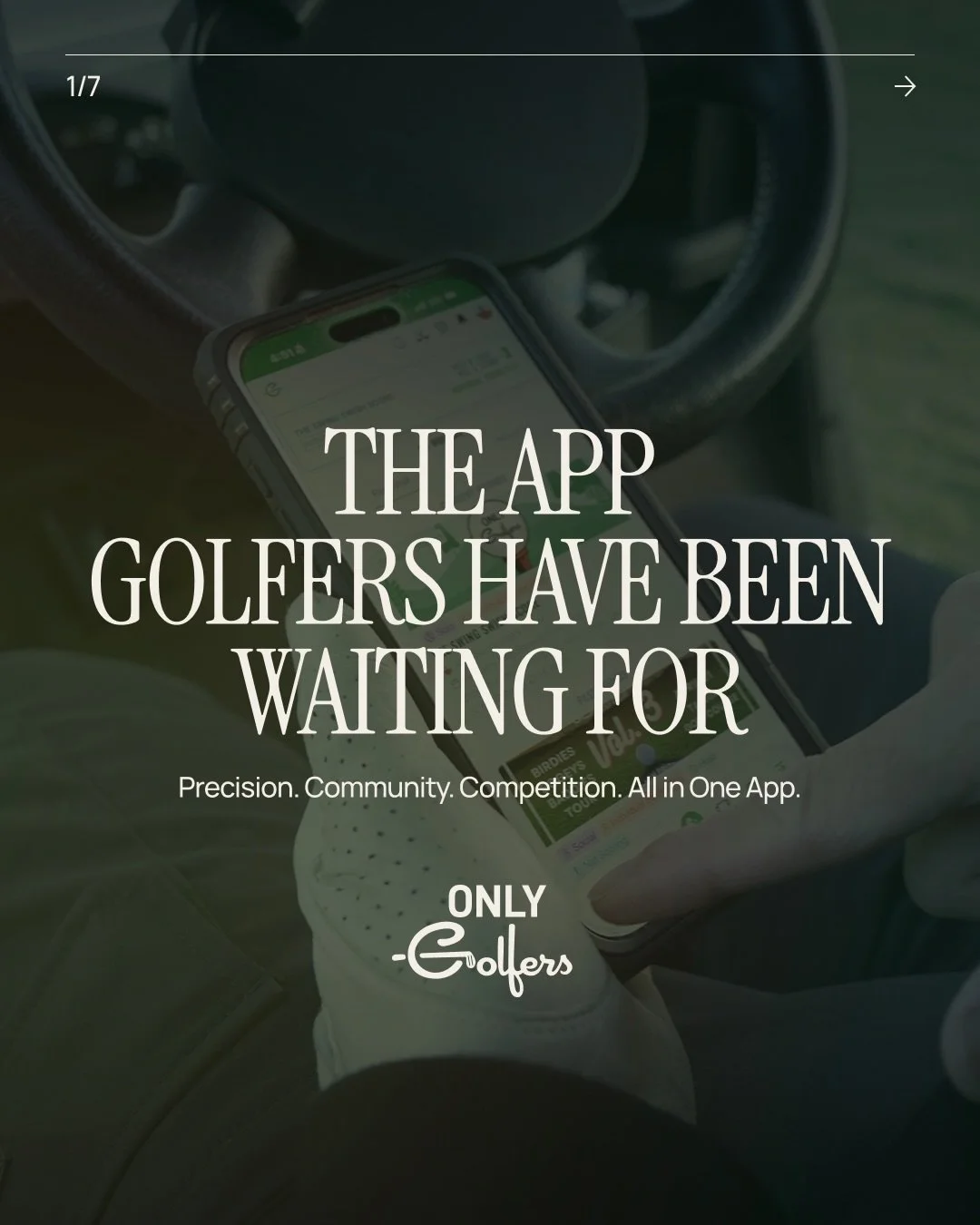 The golf app golfers have been waiting for.

Connect with your crew. Keep score effortlessly. Host live games. Handle side bets with ease.

All in one place.

Play.More.Golf

Download OnlyGolfers on the App Store + Google Play.