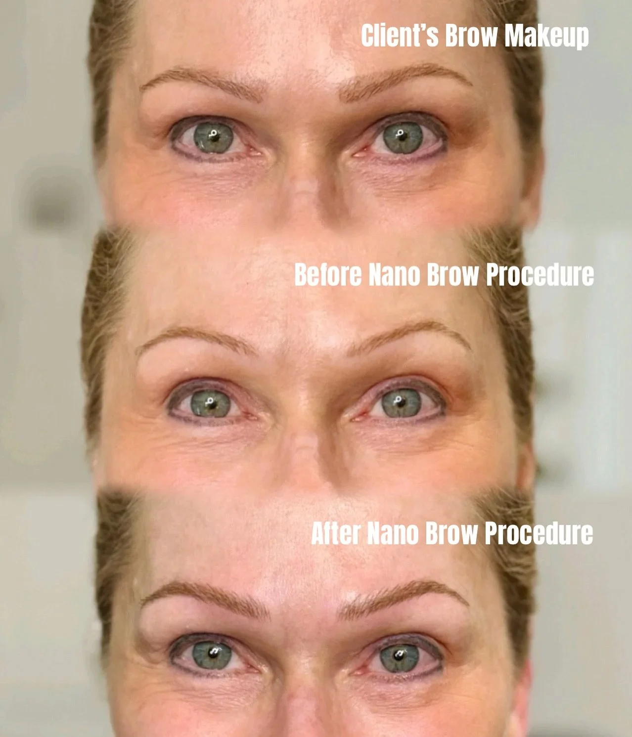 My beautiful client wanted a natural enhancement to her brows. Nothing to overpower her beautiful frame.

She came in with her brows filled in to her liking and I replicated as best I could.

The result?
Soft, natural nano brows and designed to enhan