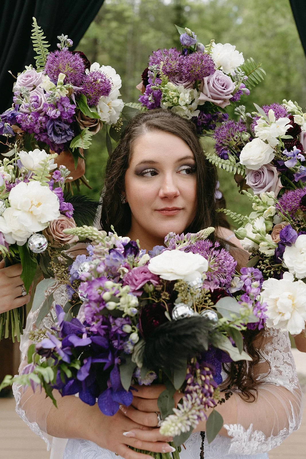 Kira &amp; Tyler’s Gothic Wedding at Catalpa Grove at lakewood park