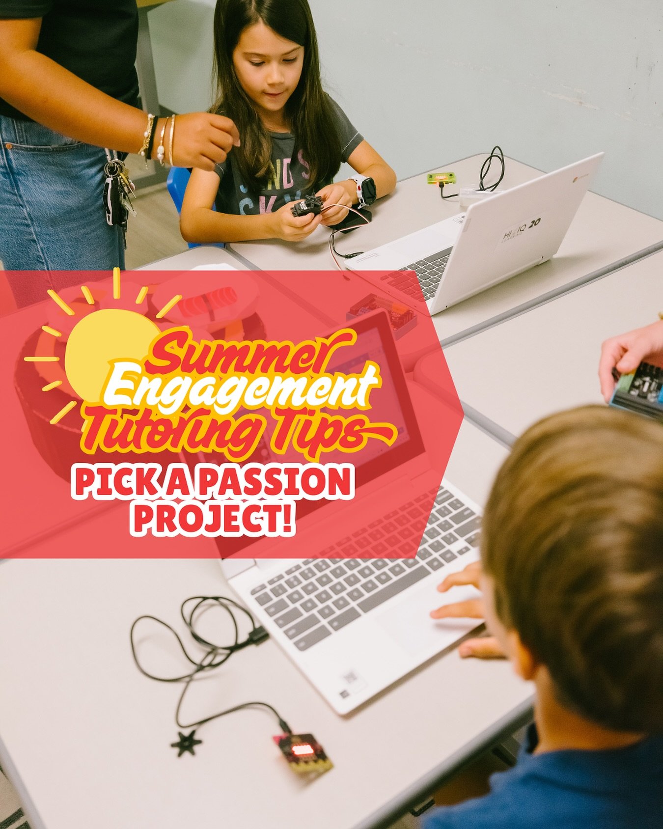 It&rsquo;s the perfect time for a passion project 😎 💡

Summer time is here! We hope you all have a wonderful and relaxing summer break 💛&nbsp;If you find your student in need of something to do this summer, sit down together and pick a passion pro