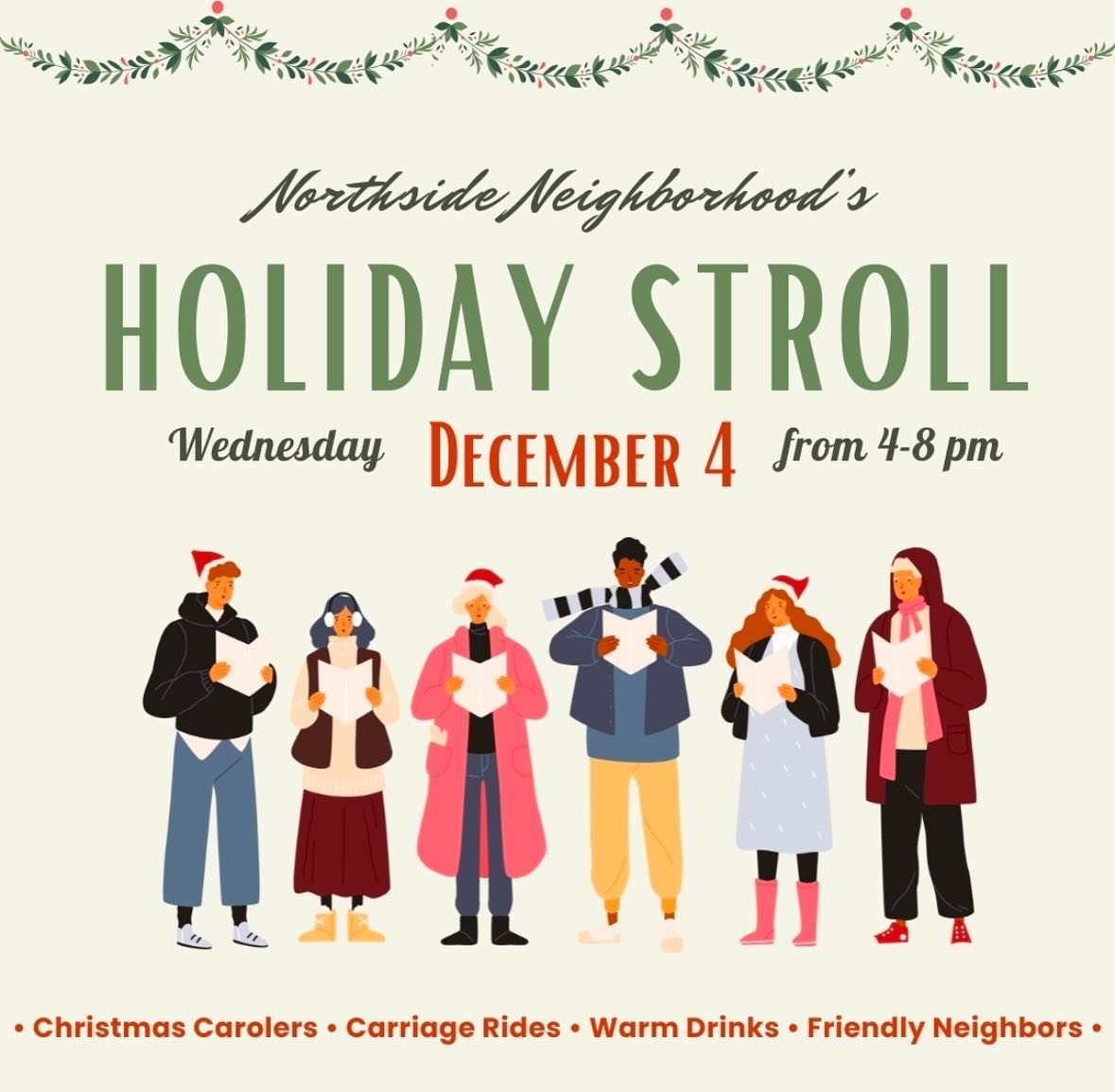 Make a stop at Misco Goods during this popular, festive Northside Stroll. 4-8pm Wednesday, December 4th.