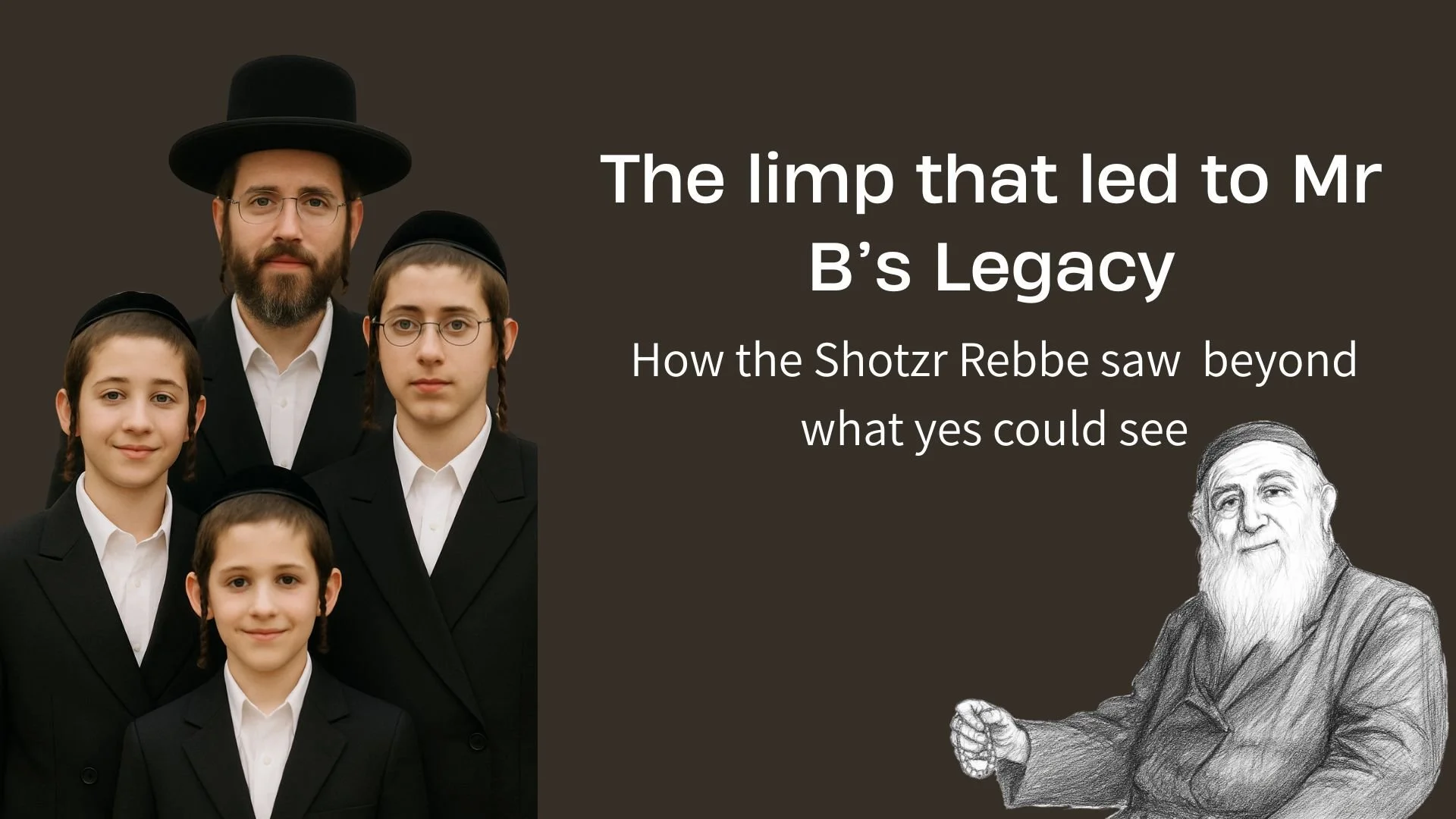 The Limp that Led to Mr B’s Legacy: