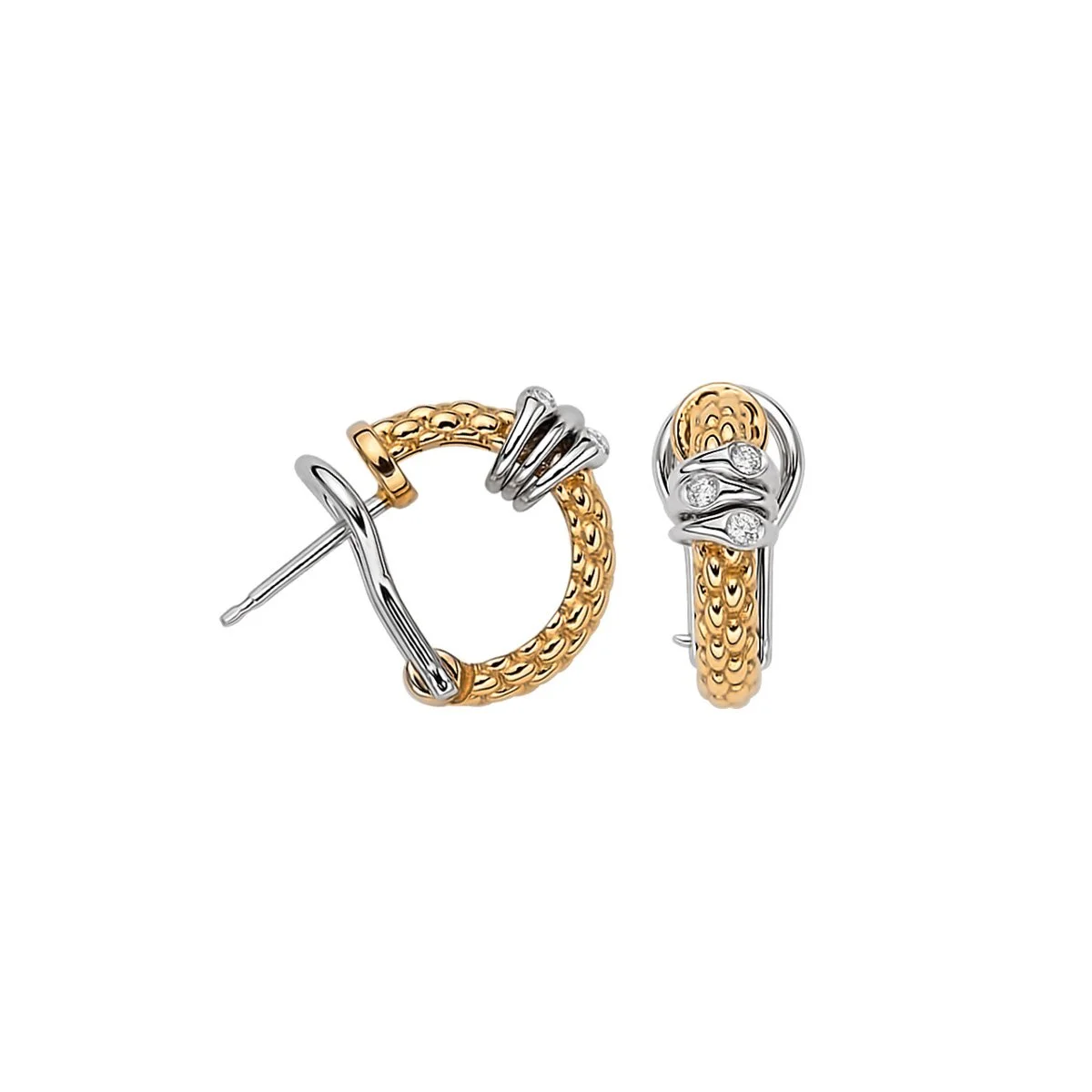 Fope - Earrings with Diamonds
