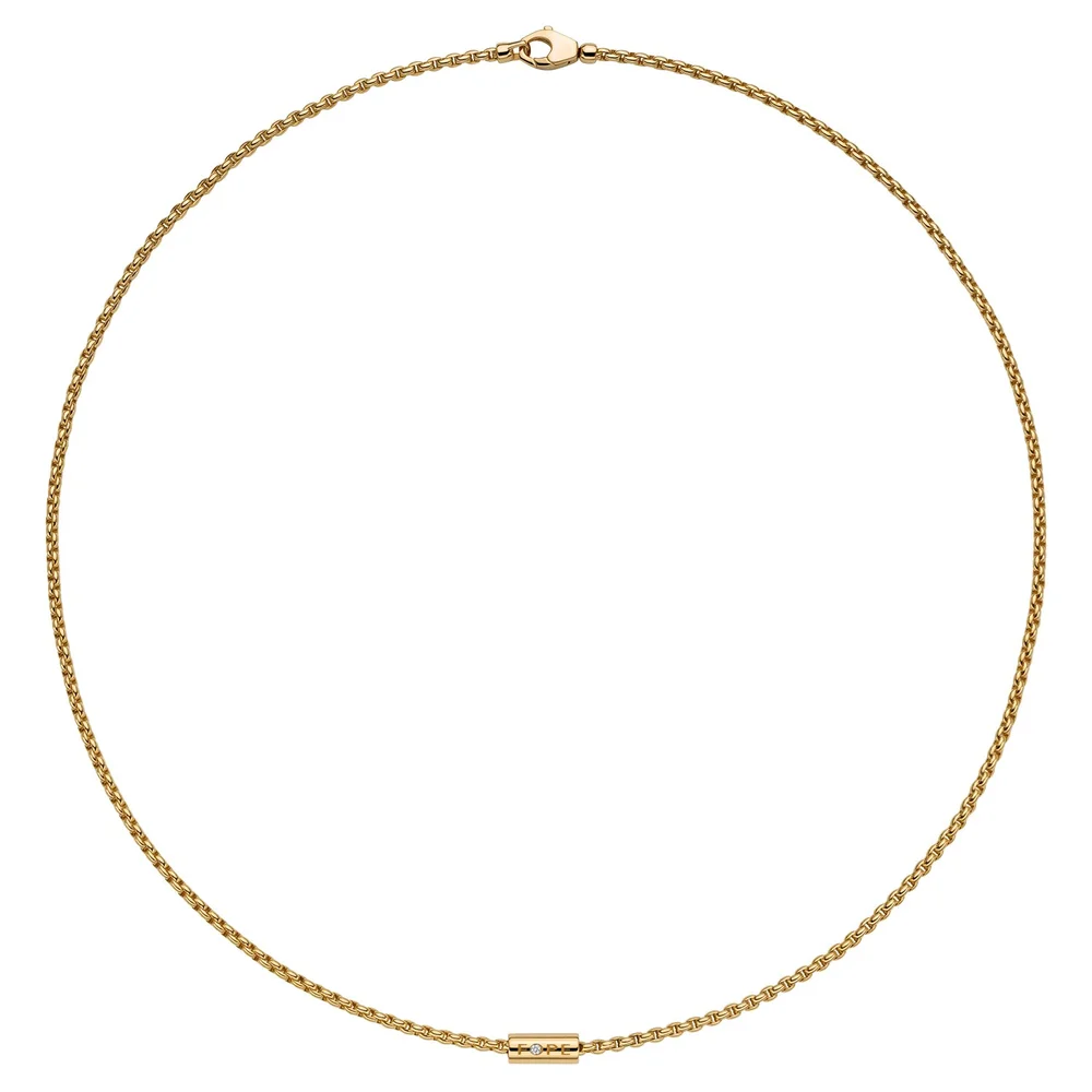 Fope Necklace with Diamond Pave Kerry Lee jewelry