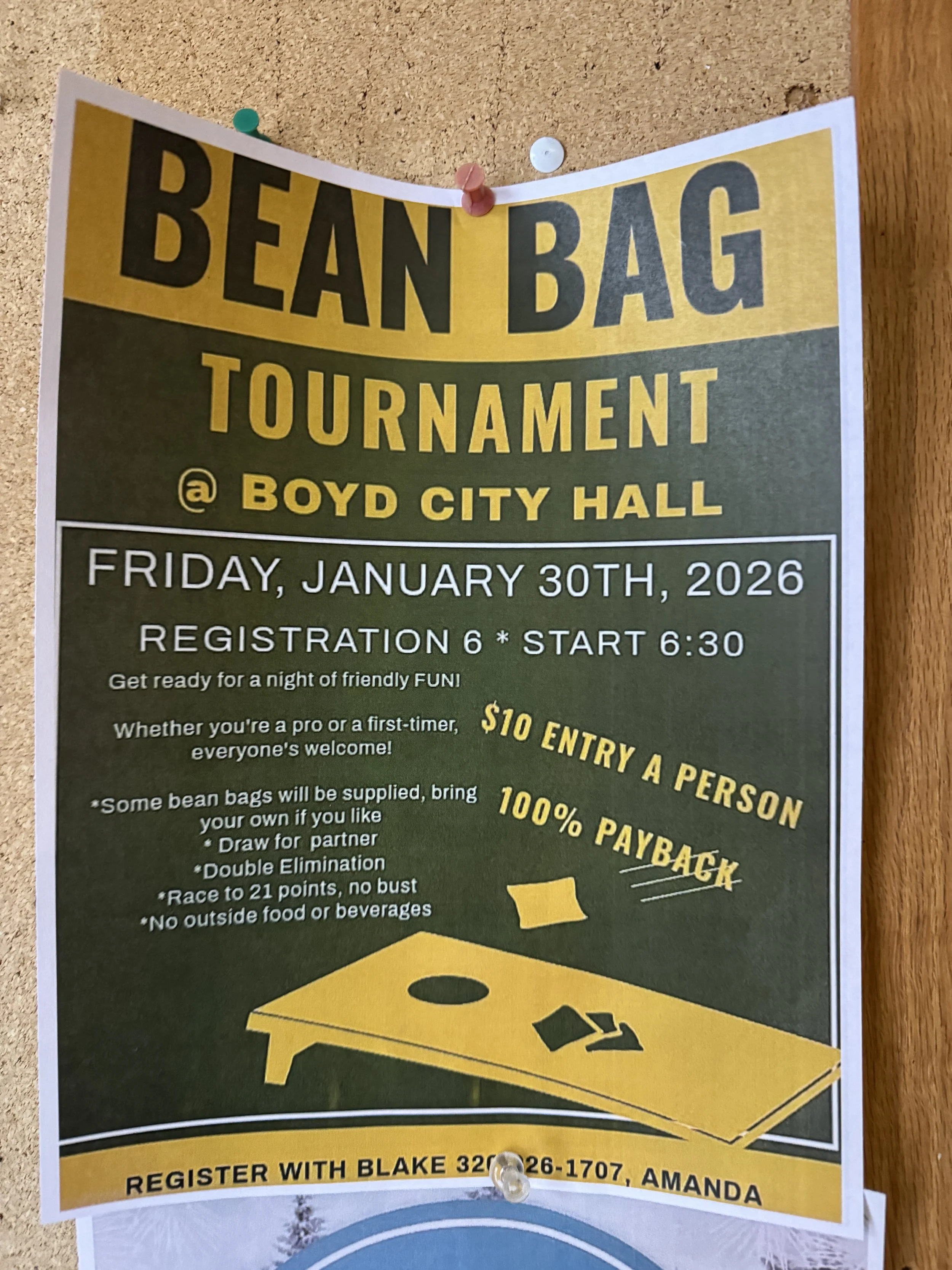 Bean Bag Tournament