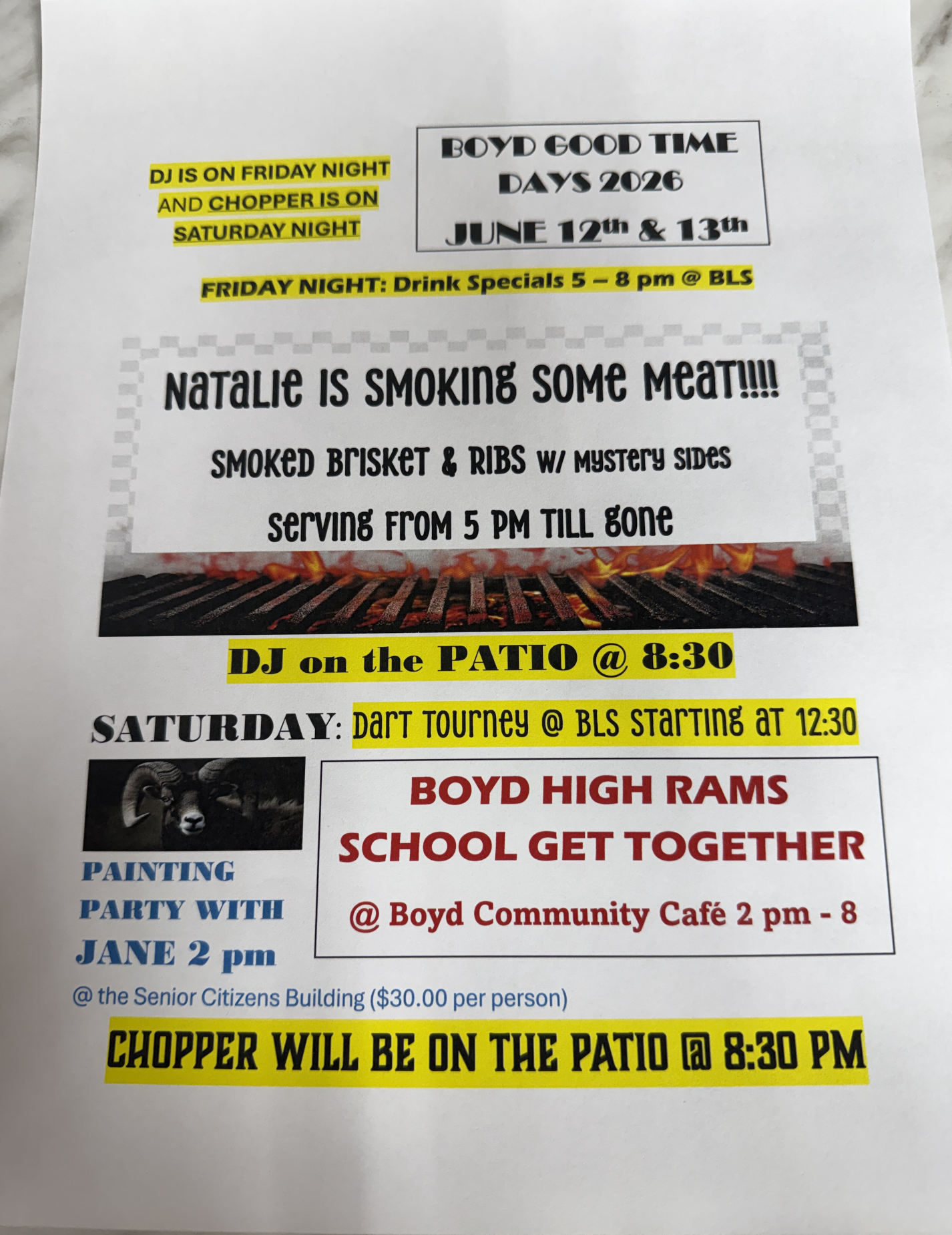 Boyd Good Time Days