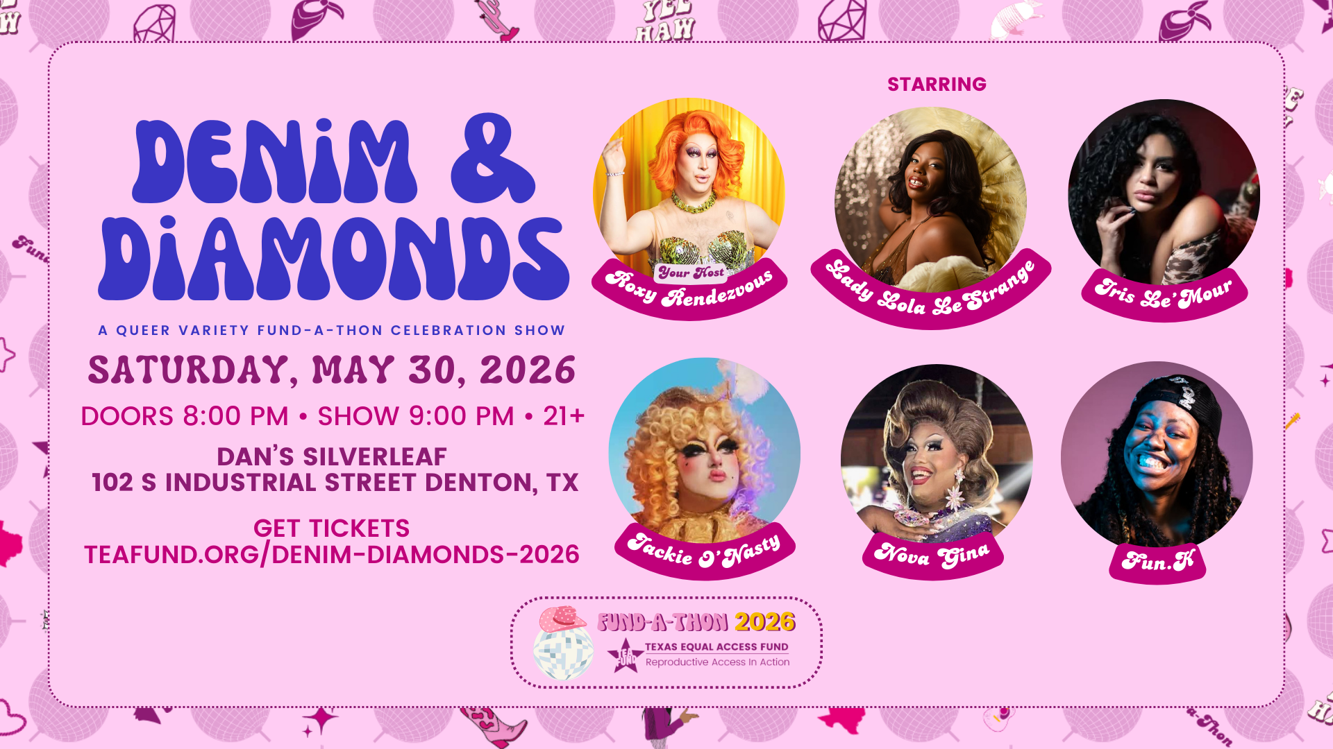 Denim and Diamonds: A Fund-a-thon Celebration Show