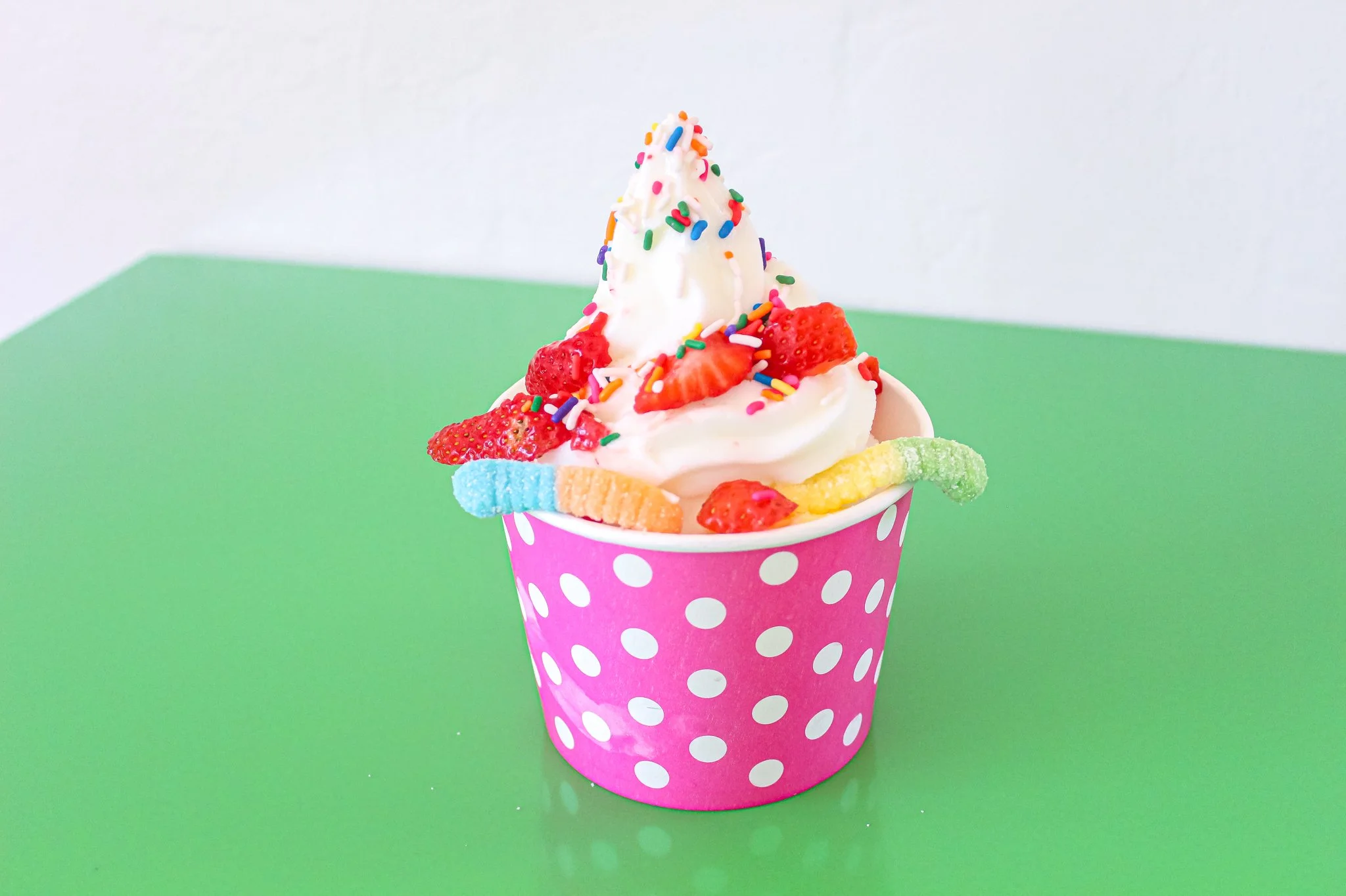 Rainbow FroYo - Benicia Frozen Yogurt