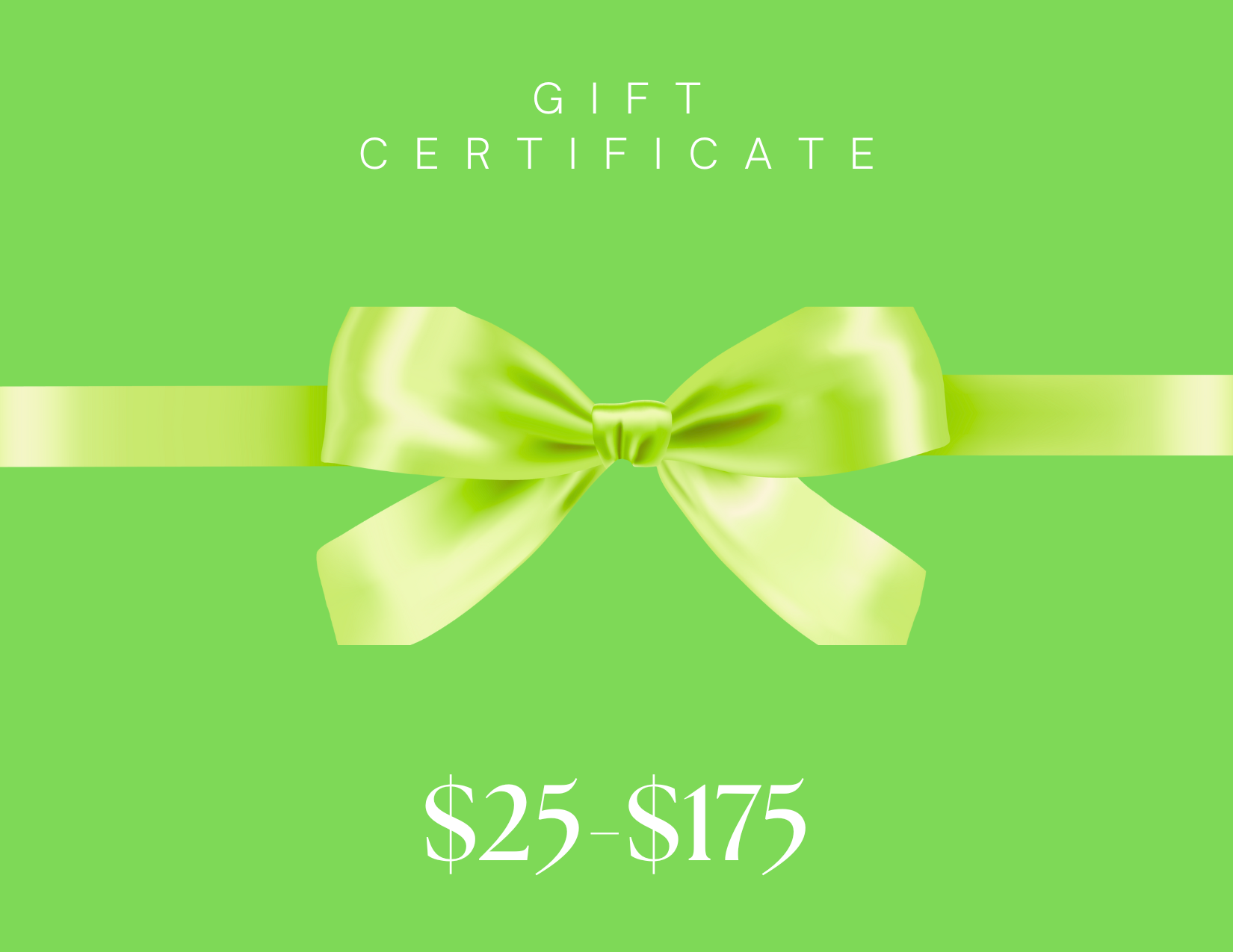 Gift Certificate