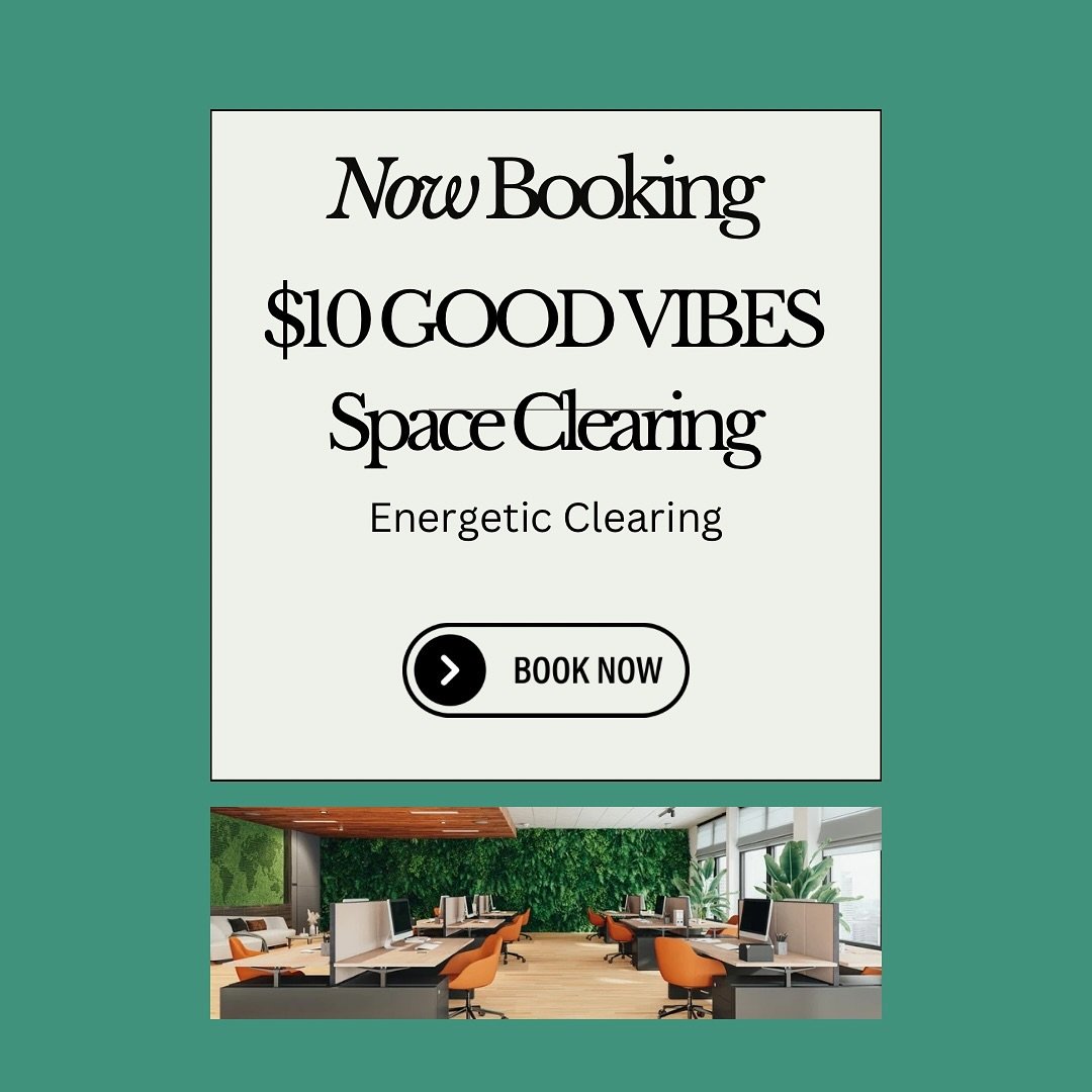 Feng Shui, Blessings, Holy Water Cleansing and Energetic Clearing of Spaces has been witnessed by many Ancient Wisdom teachings to clear negative energies in energy spaces. Try my favourite services to offer which is a GOOD VIBES ONLY space clearing.