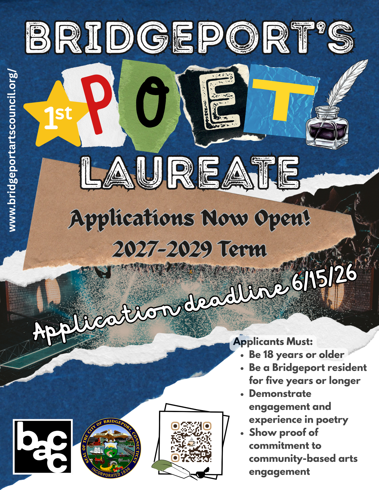 Bridgeport Poet Laureate Application