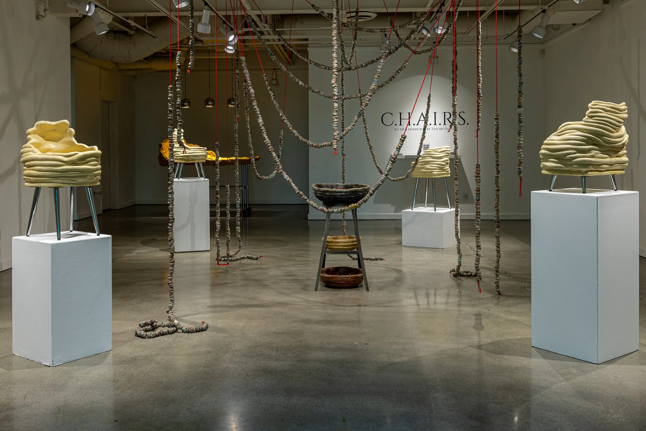 Installation view
C.H.A.I.R.S., Duke Gallery, Azusa CA, 2024