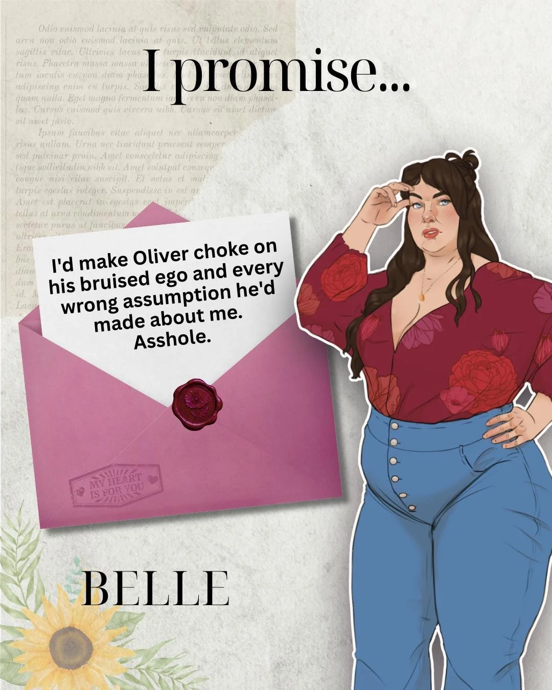 A little Valentine's gift from me and these two idiots. They really do like each other... That's kind of the problem. 

Carefully Yours 
Coming Late Spring 2026
🌻 Plus Size FMC
🌻 Dislike to lovers
🌻 ???

#indieromance #bookstagram #contemporaryrom