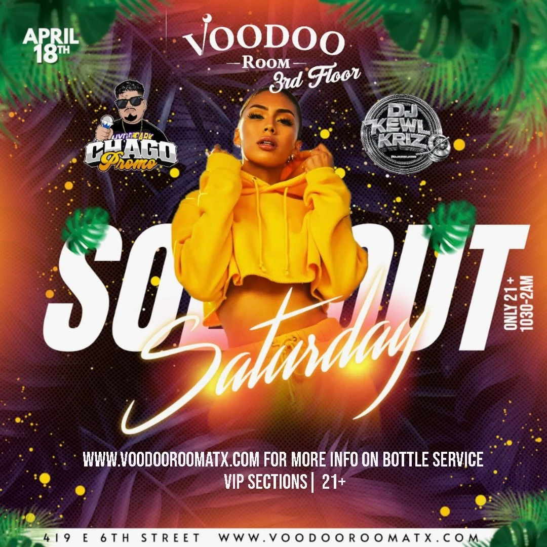 SOLD OUT SATURDAY NIGHT 🌃