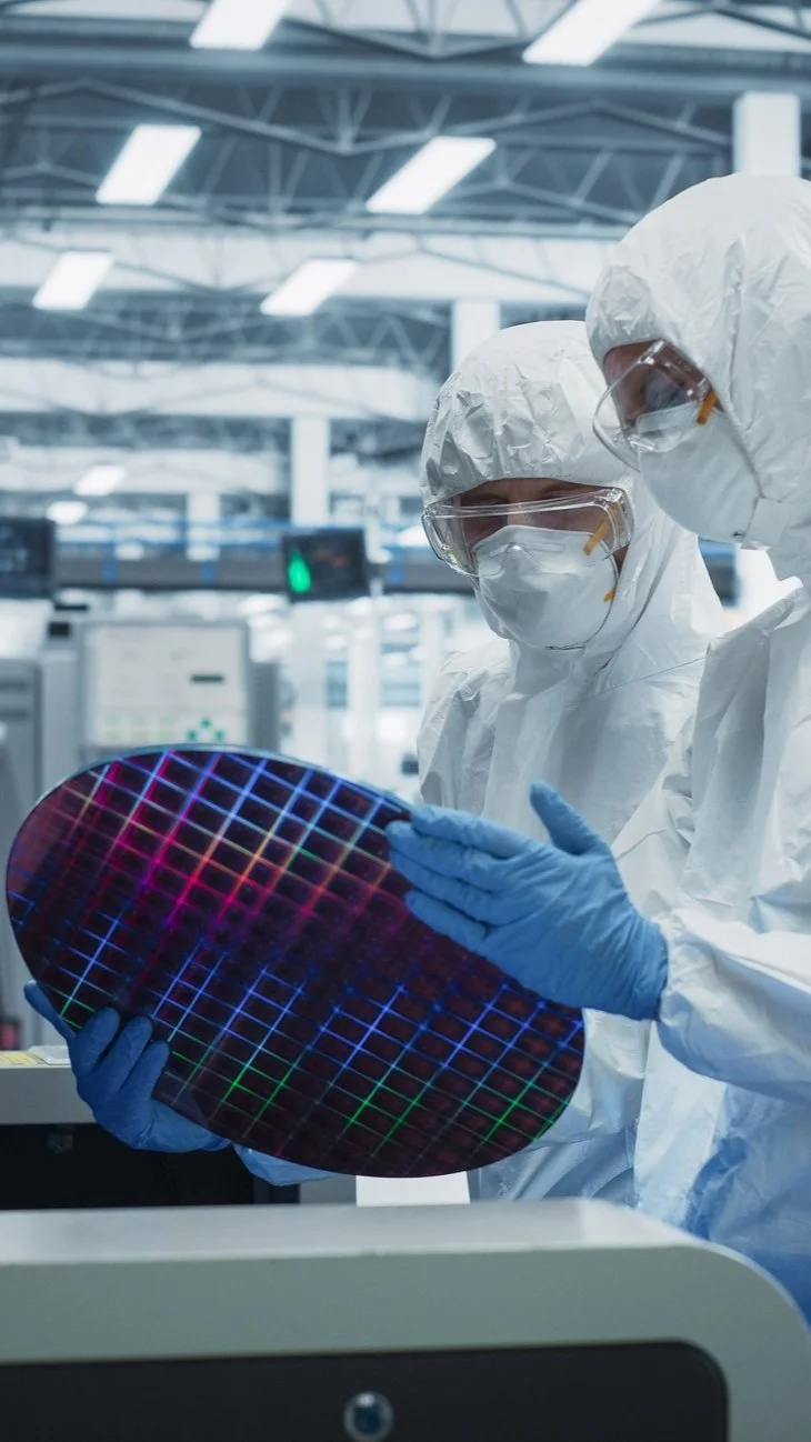 Cleanroom wafer processing — critical facility operations