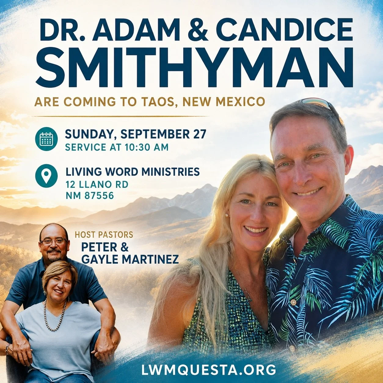 Sunday Service in Taos, NM 