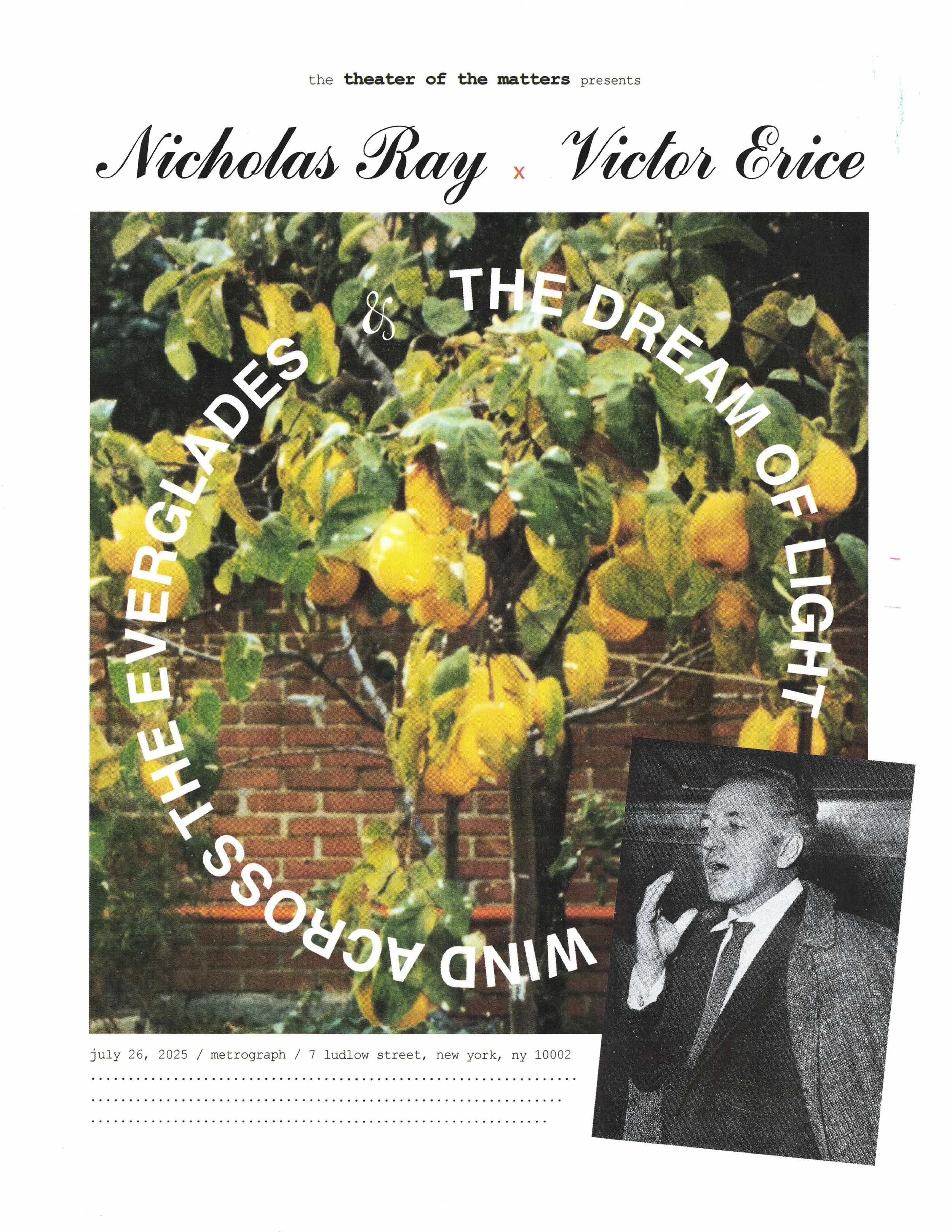 Nicholas Ray x Víctor Erice