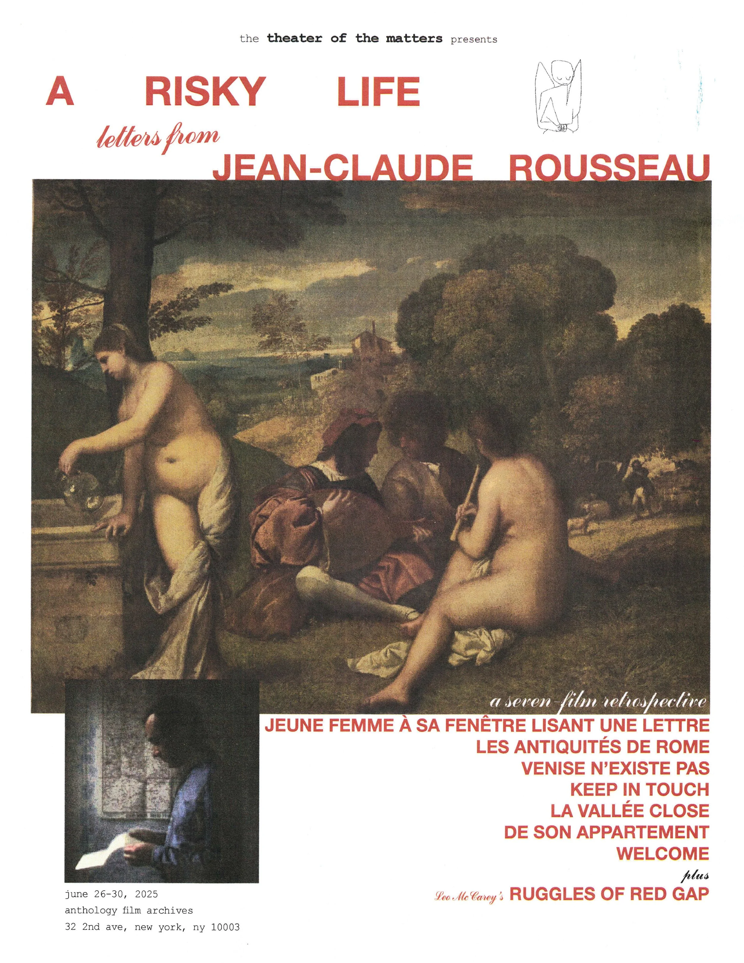 A Risky Life: Letters from Jean-Claude Rousseau