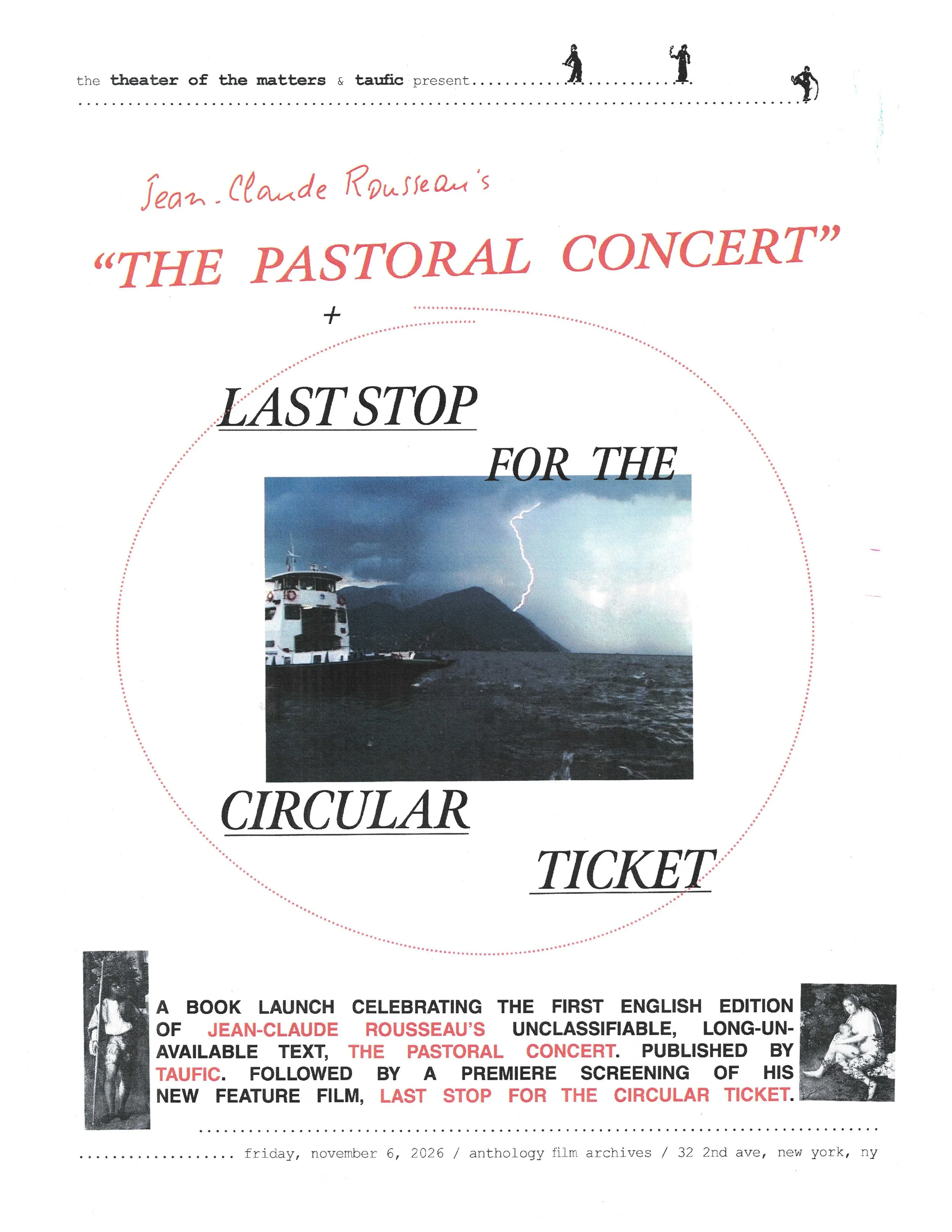 The Pastoral Concert + Last Stop for the Circular Ticket
