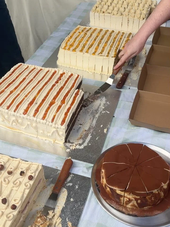 Thank you everyone for coming down to the @shellspace__ third birthday pop up yesterday!

I sold 164 cake slices and 38 cookies by midday!! It&rsquo;s more than I ever thought I could make- I used 120 eggs, and 6kgs each of butter, sugar and flour. I