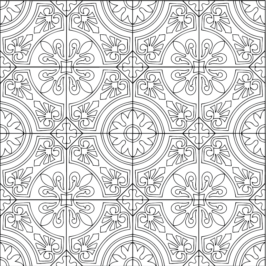 Barrakka Tile - choose your own colour-way! Enquire now!