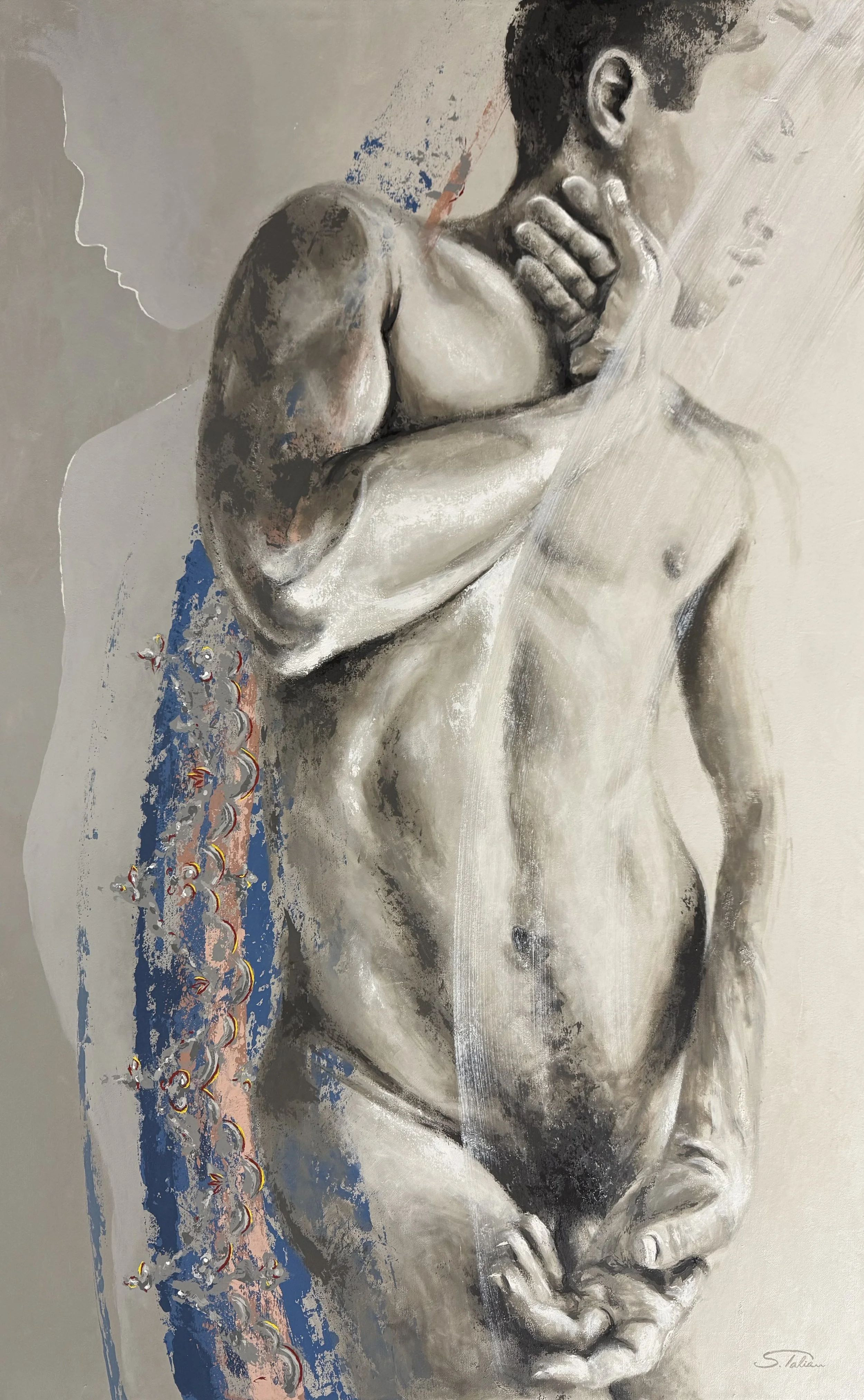 Demure  48" x 30"