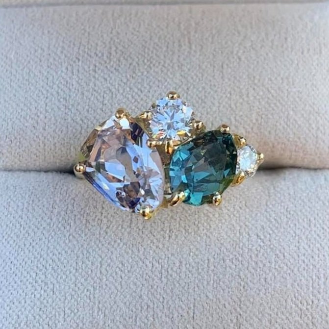 three-stone-pink-blue-gemstone-ring-yellow-gold-cushion-shot-helen-minor9