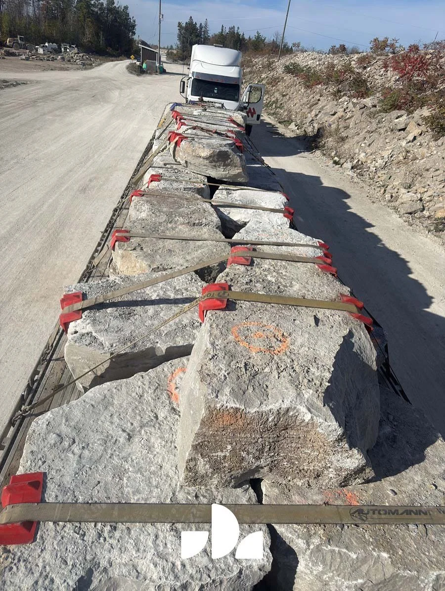 Final 10 loads - Hudson Armour for a Montreal school playground makeover.