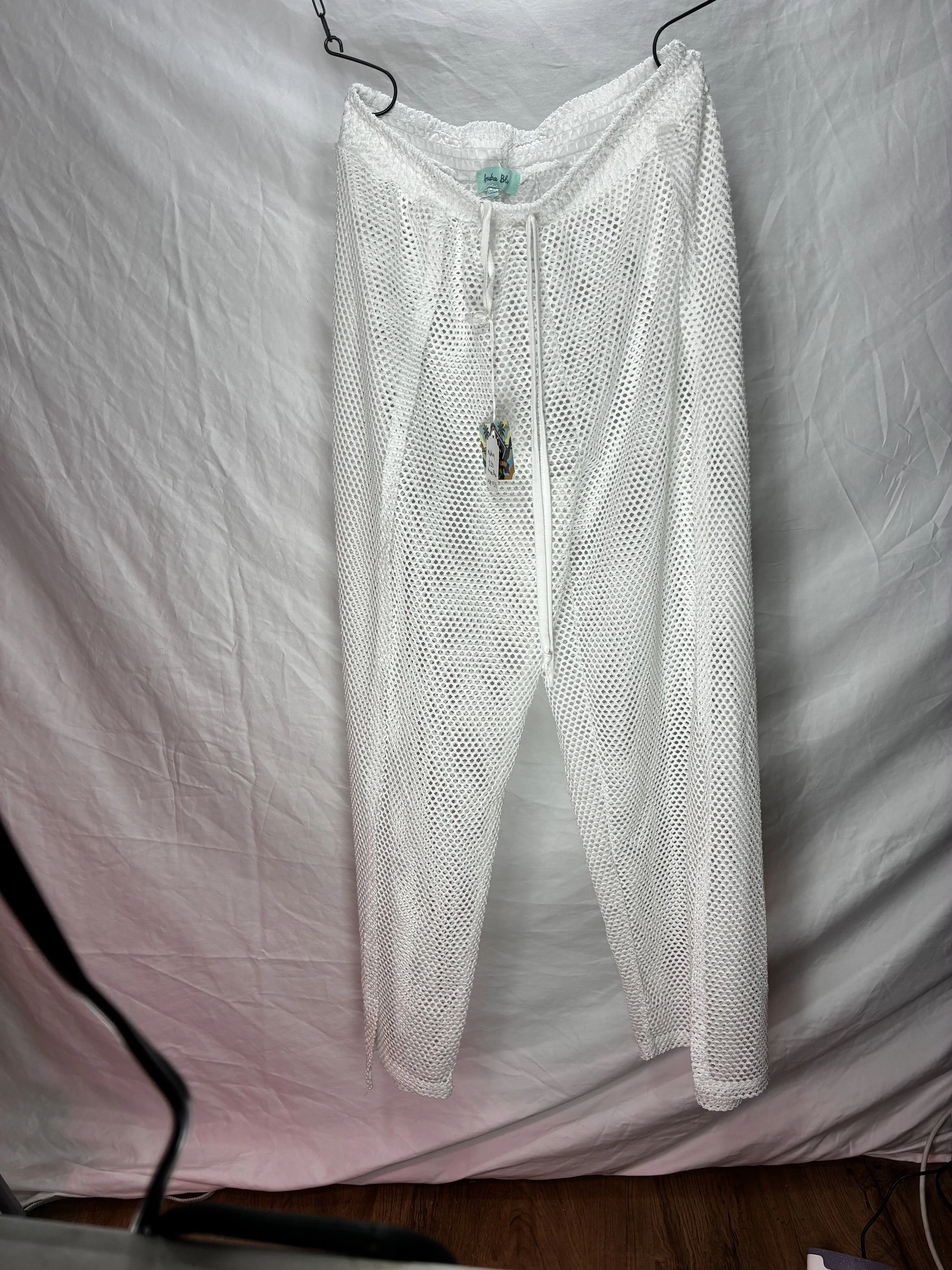 Aruba Blue Mesh Beach Pants – Medium