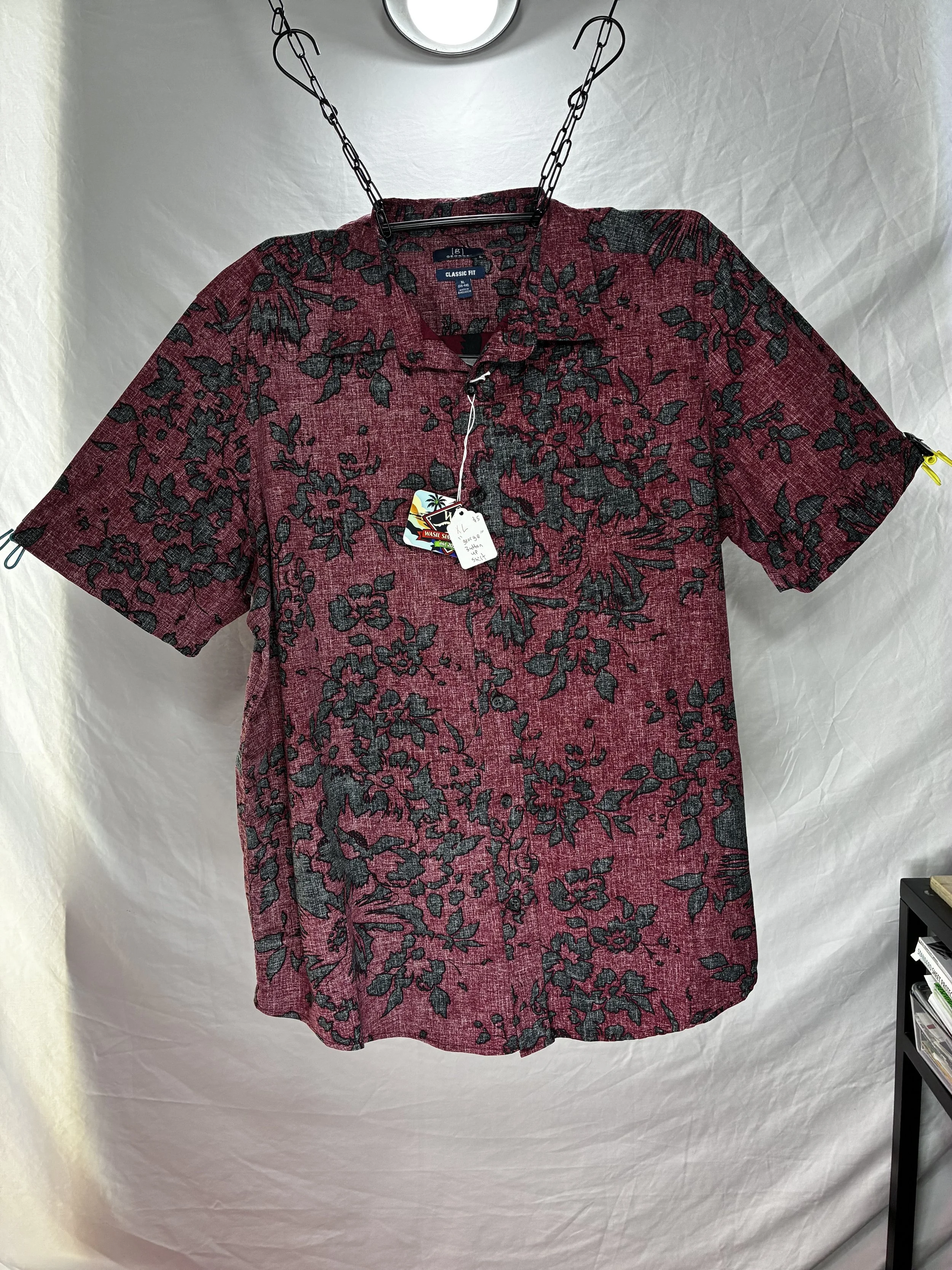 XL George Floral Button Shirt