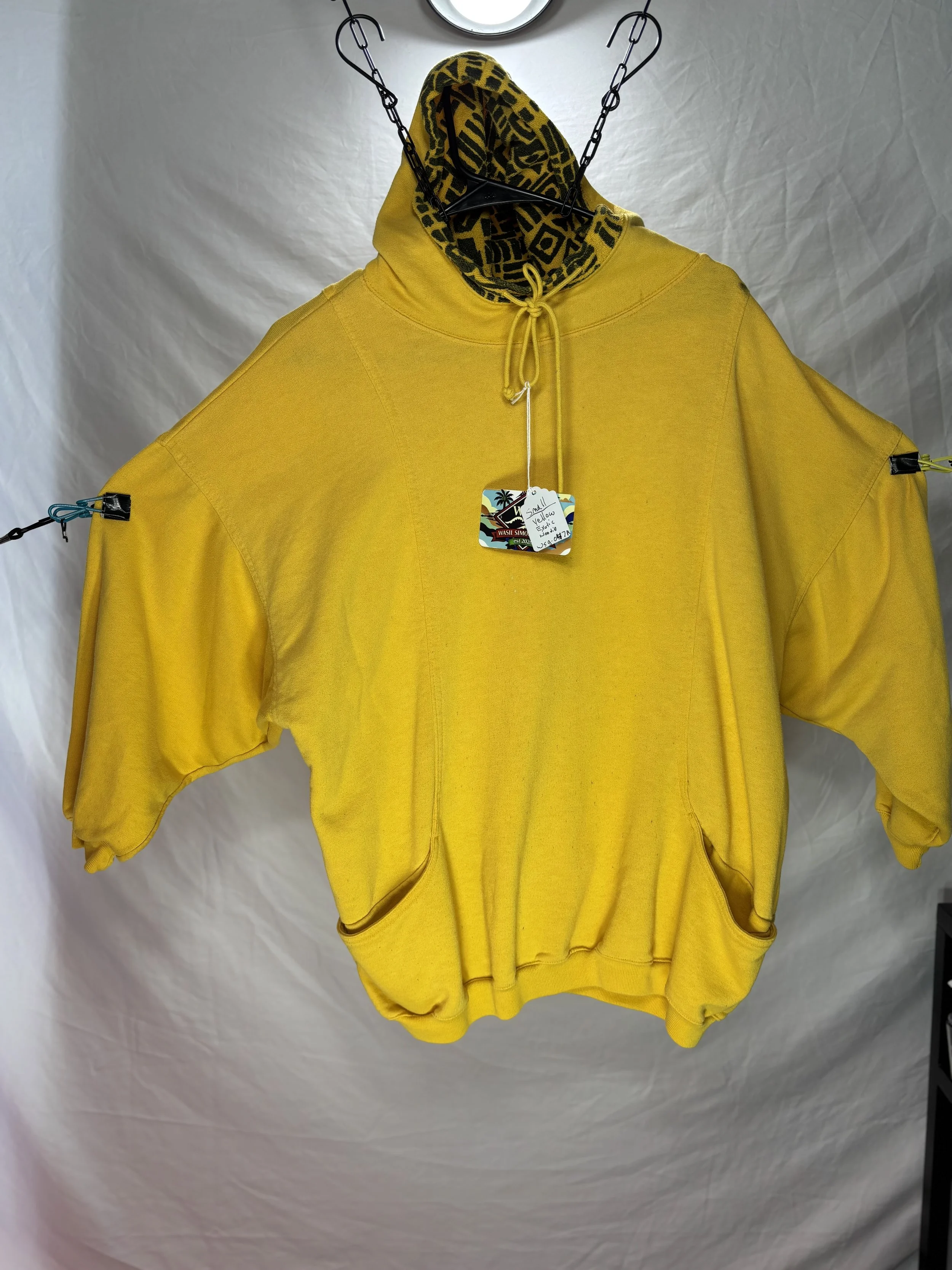 Small Exotic Yellow Fusion Hoodie