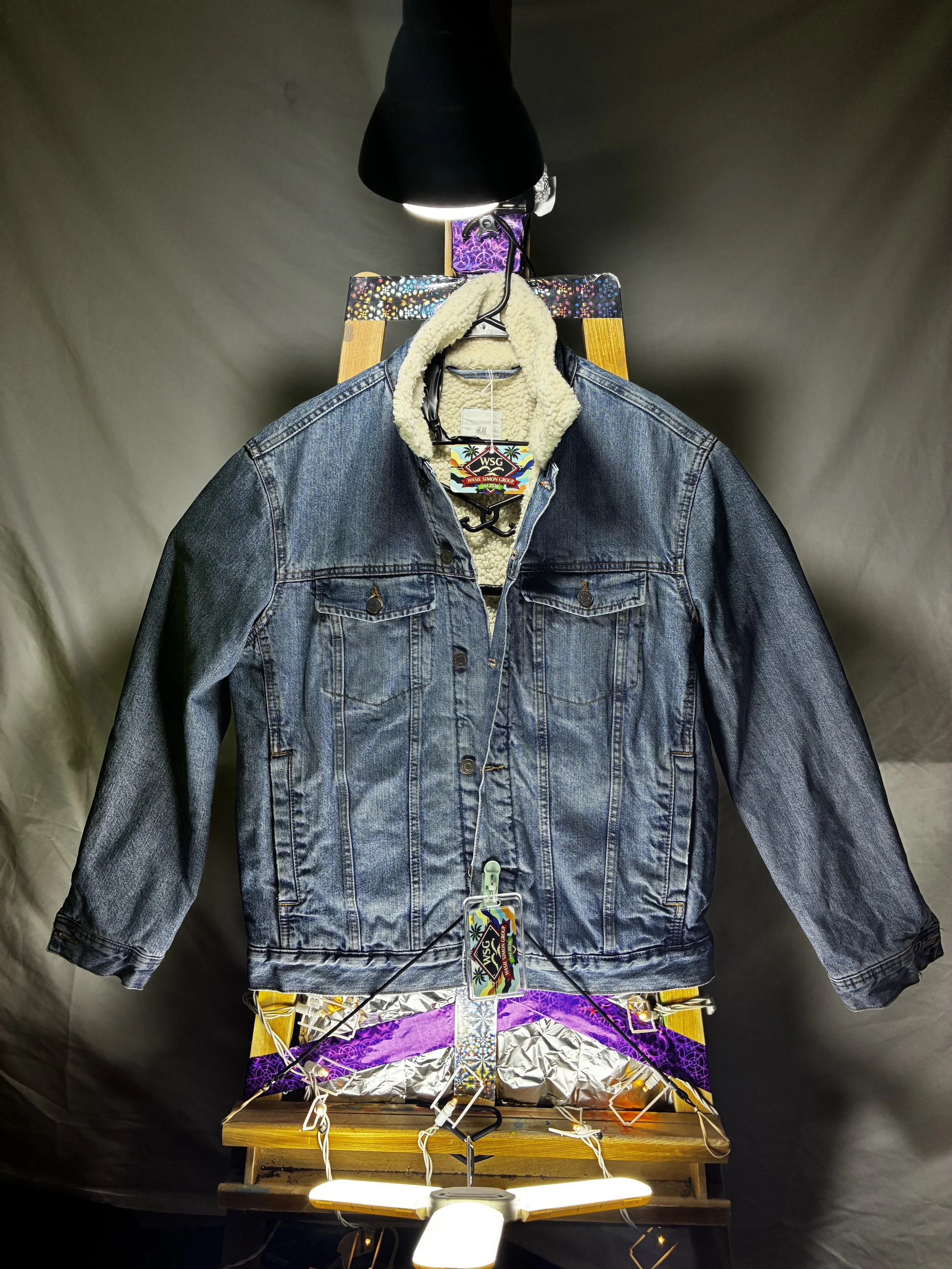 Plush-Lined Denim Chill Jacket